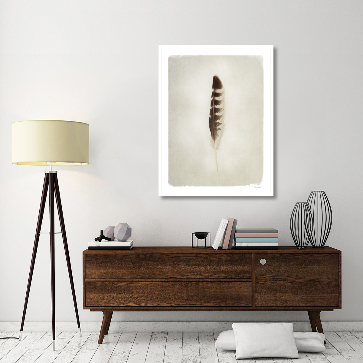 Feather IV -Paper Art-38&quotx50"