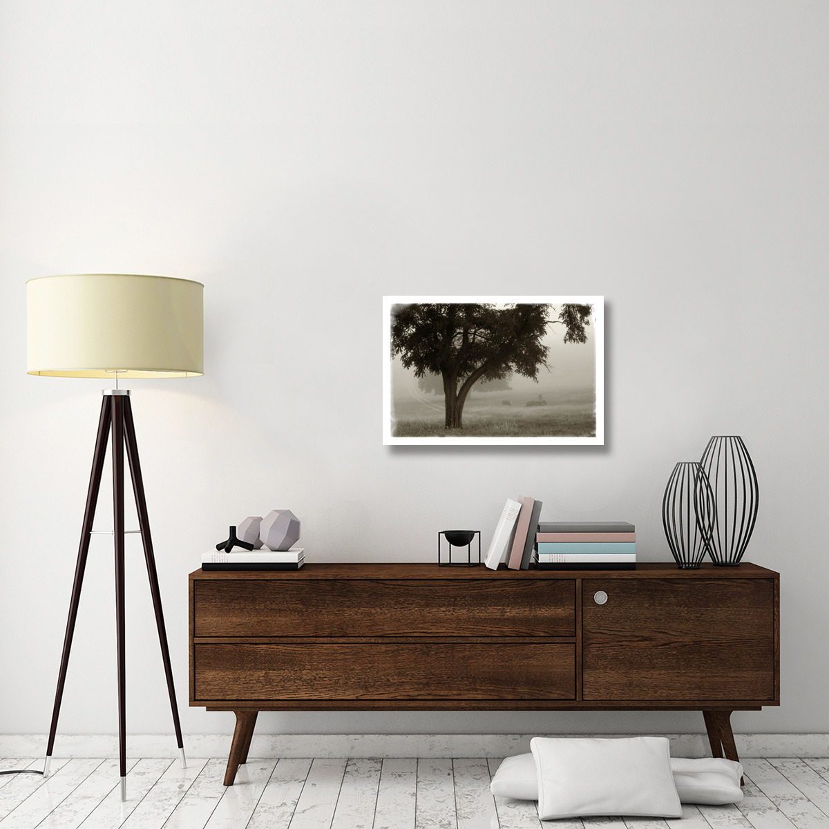 Calm Mist -Paper Art-32&quotx22"