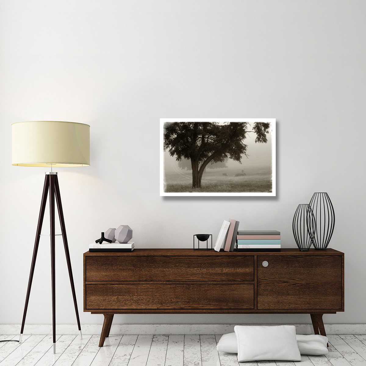 Calm Mist -Paper Art-38&quotx26"