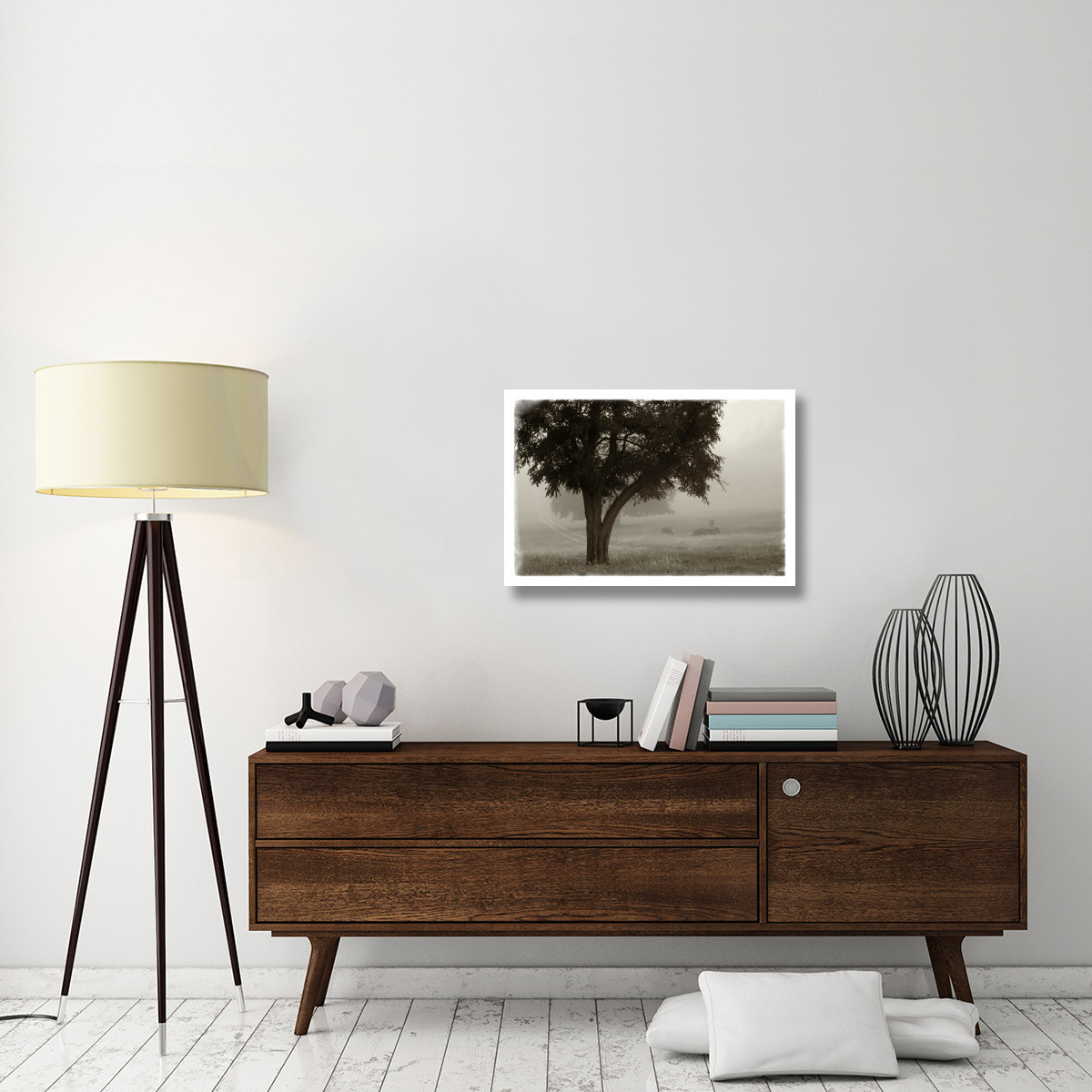 Calm Mist no Limb -Paper Art-32&quotx22"