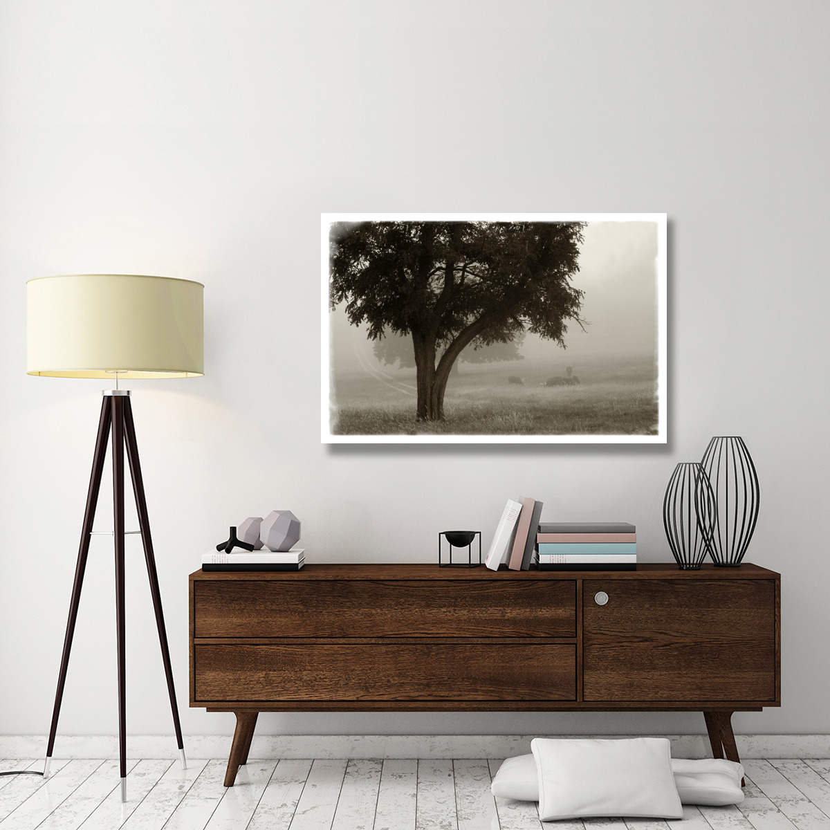 Calm Mist no Limb -Paper Art-50&quotx34"