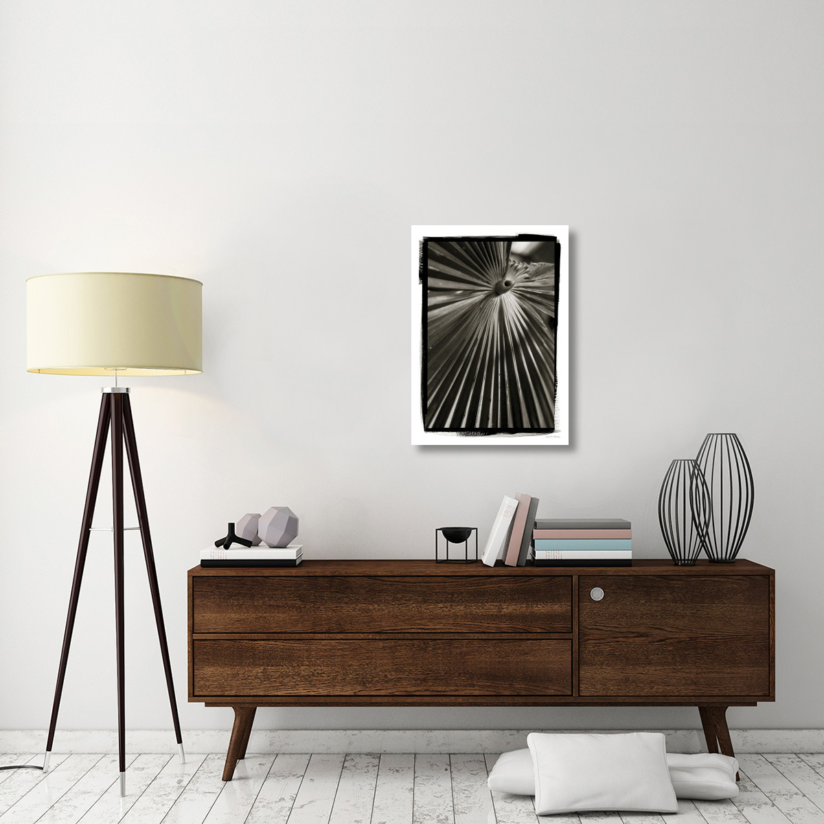 Palm Frond I -Paper Art-23&quotx32"