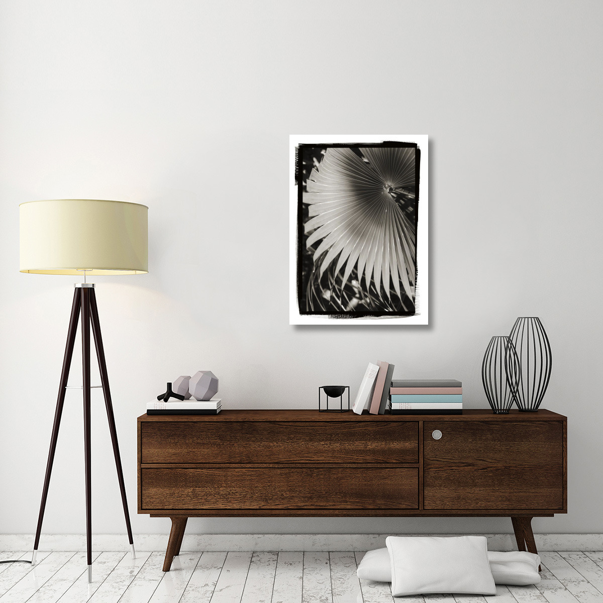 Palm Frond II -Paper Art-27.56&quotx38"