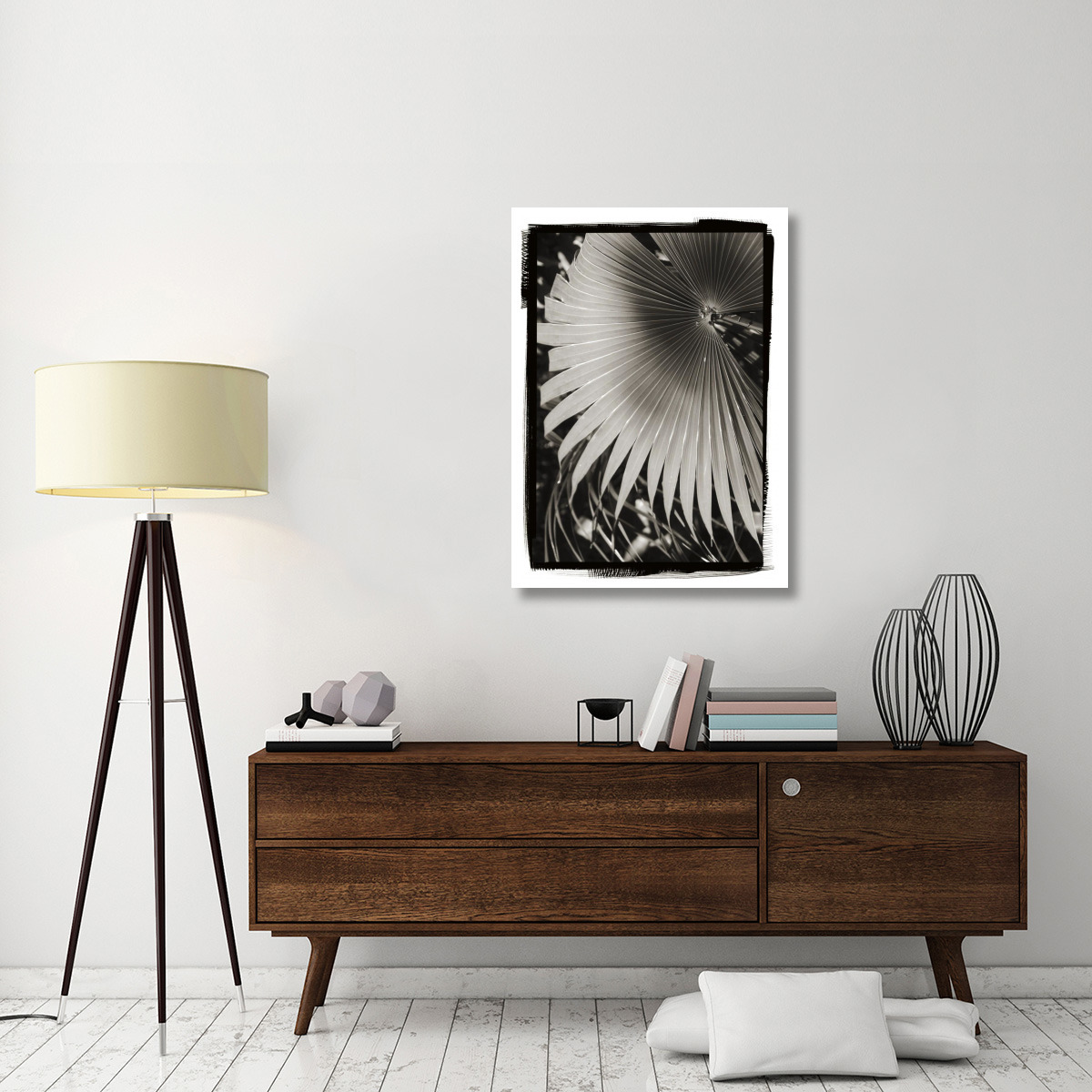 Palm Frond II -Paper Art-30.4&quotx42"