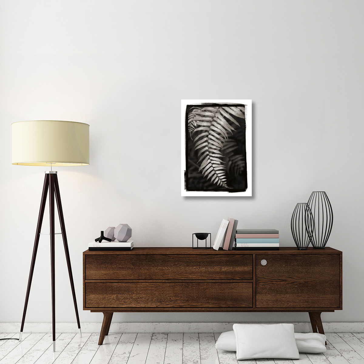 Fern II -Paper Art-23.3&quotx32"