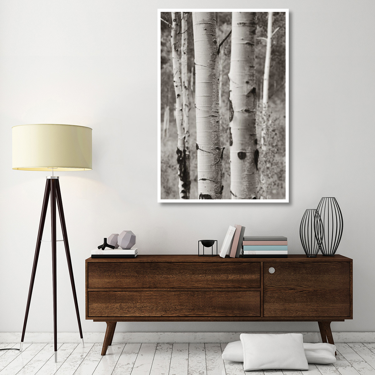 Aspens II -Paper Art-42&quotx62"