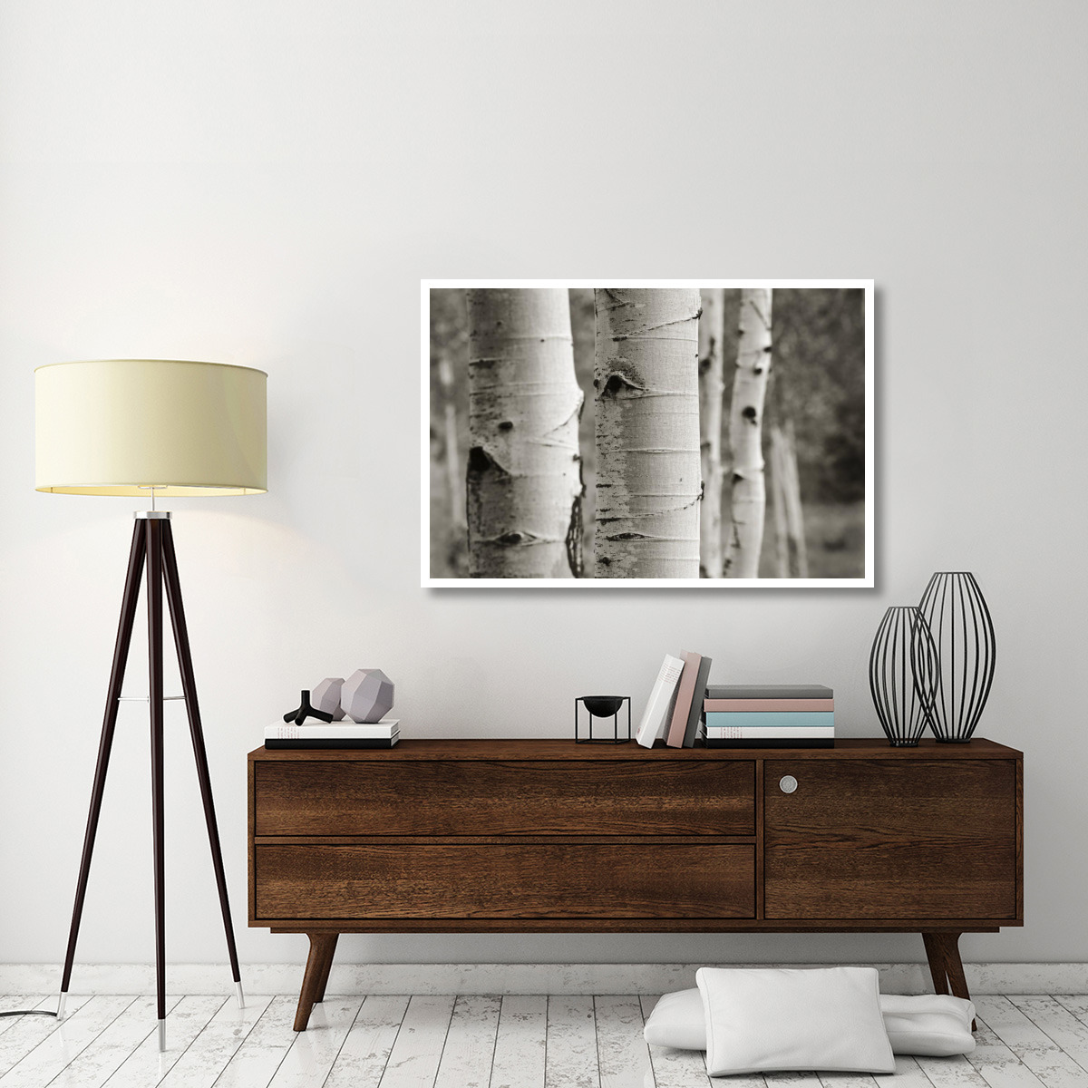 Aspens III -Paper Art-50&quotx34"