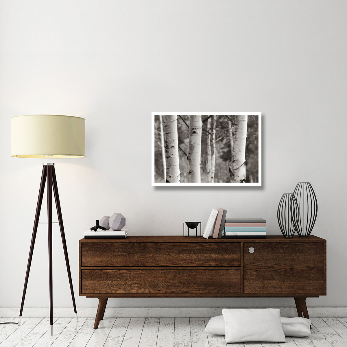 Aspens  IV -Paper Art-38&quotx26"