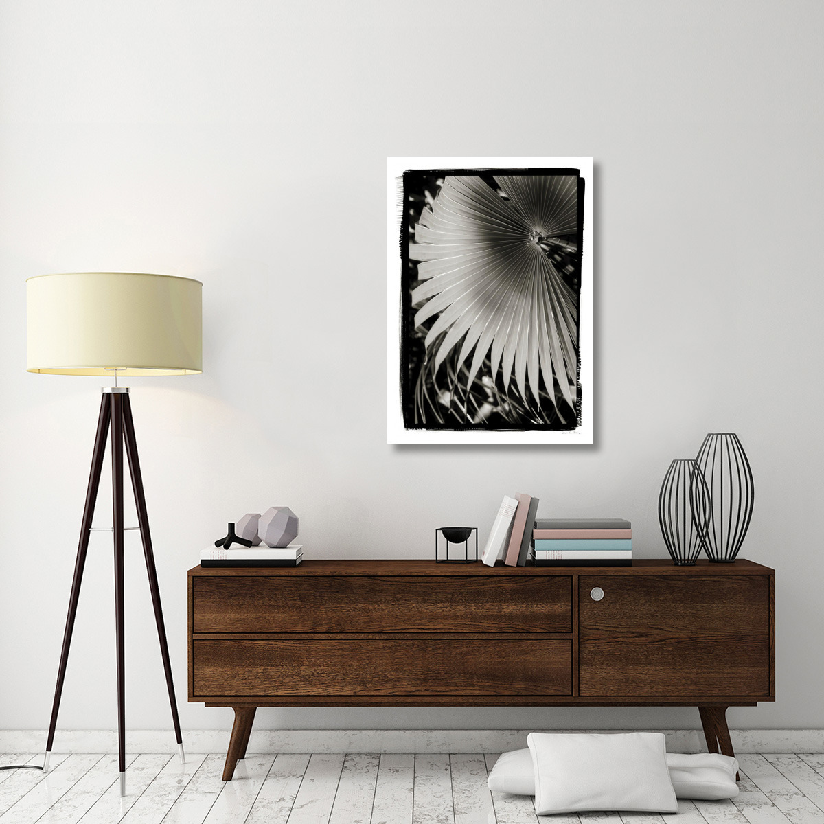Palm Frond II v2 -Paper Art-30&quotx42"