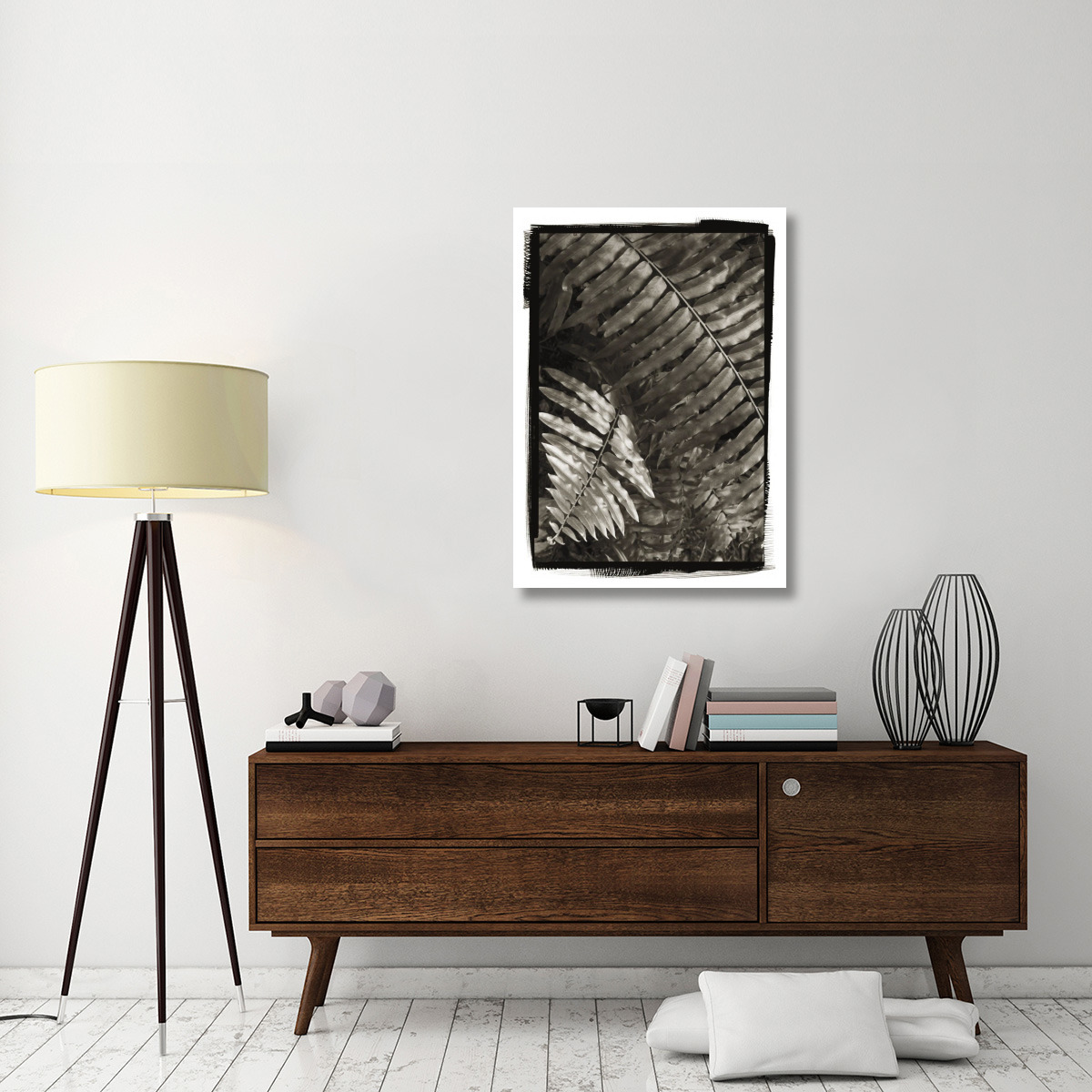 Fern I v2 -Paper Art-30&quotx42"