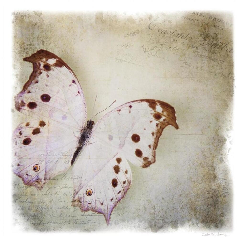 Floating Butterfly II -Paper Art-20&quotx20"