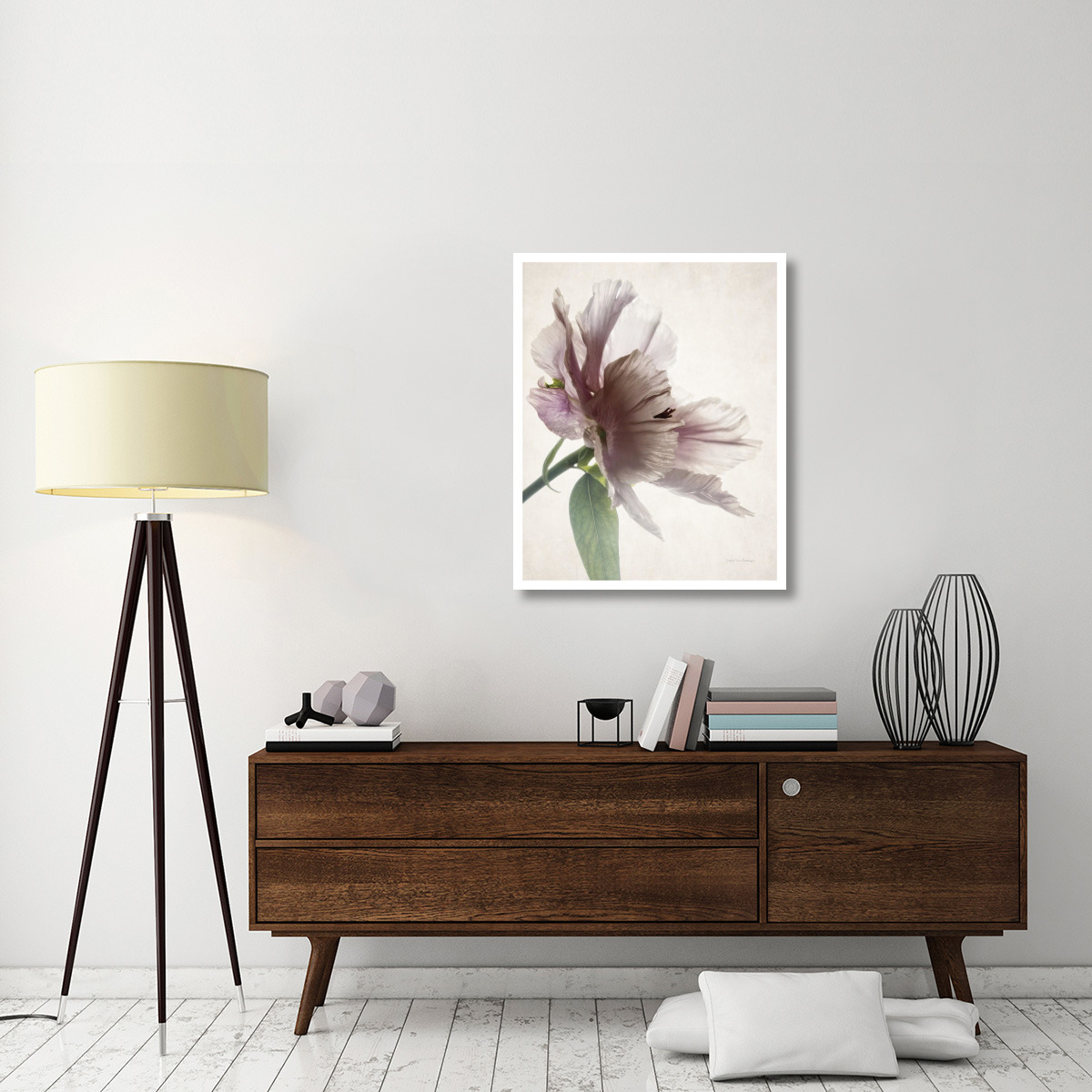 Translucent Peony II -Paper Art-30&quotx37"