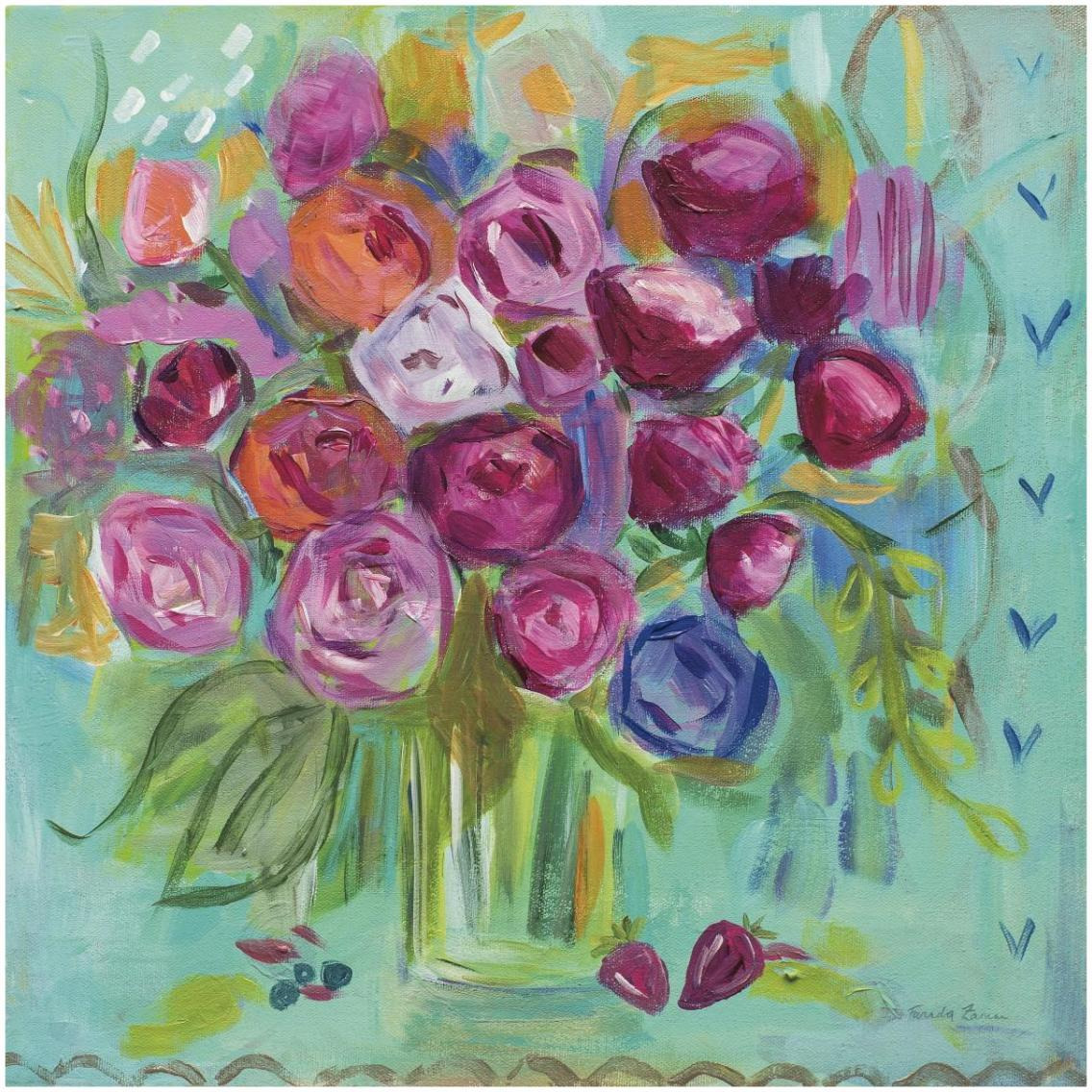 Pink Peonies -Paper Art-32&quotx32"