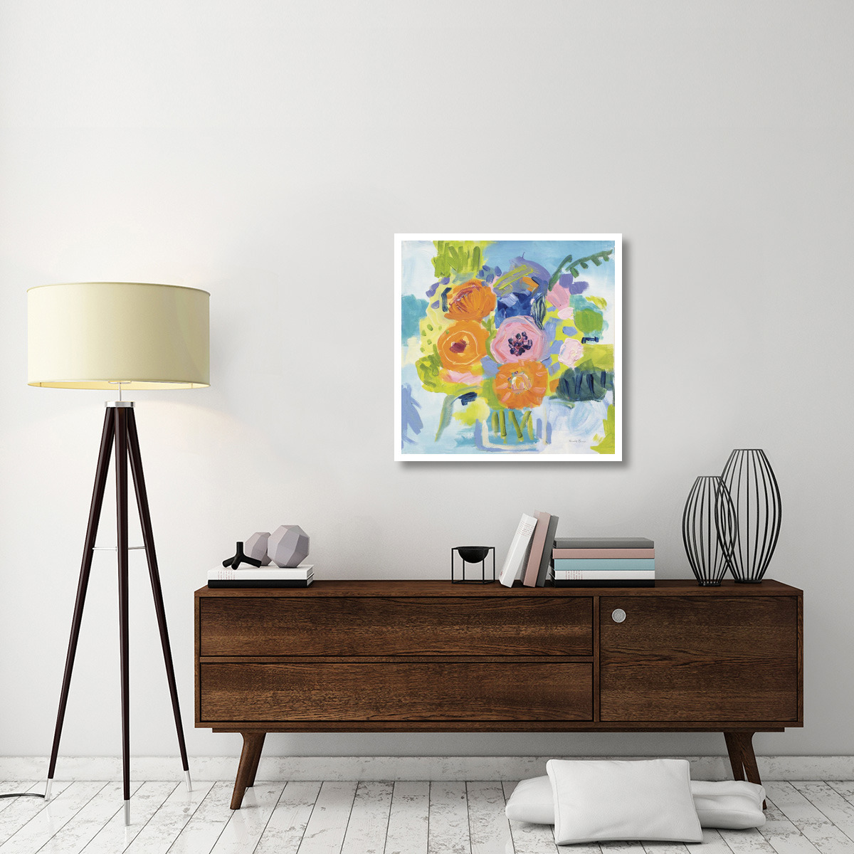 Summer Bouquet -Paper Art-32&quotx32"