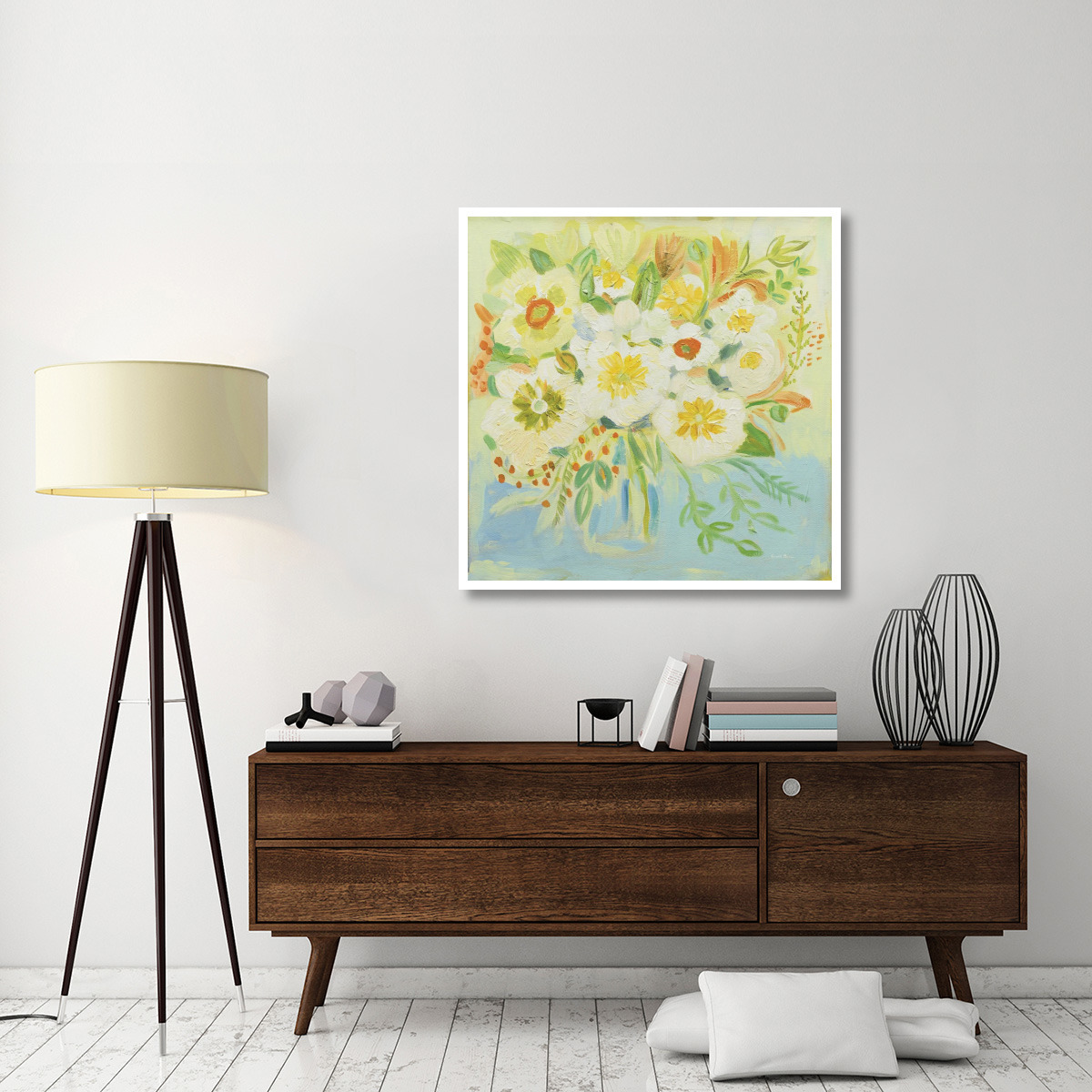 Camillia -Paper Art-42&quotx42"