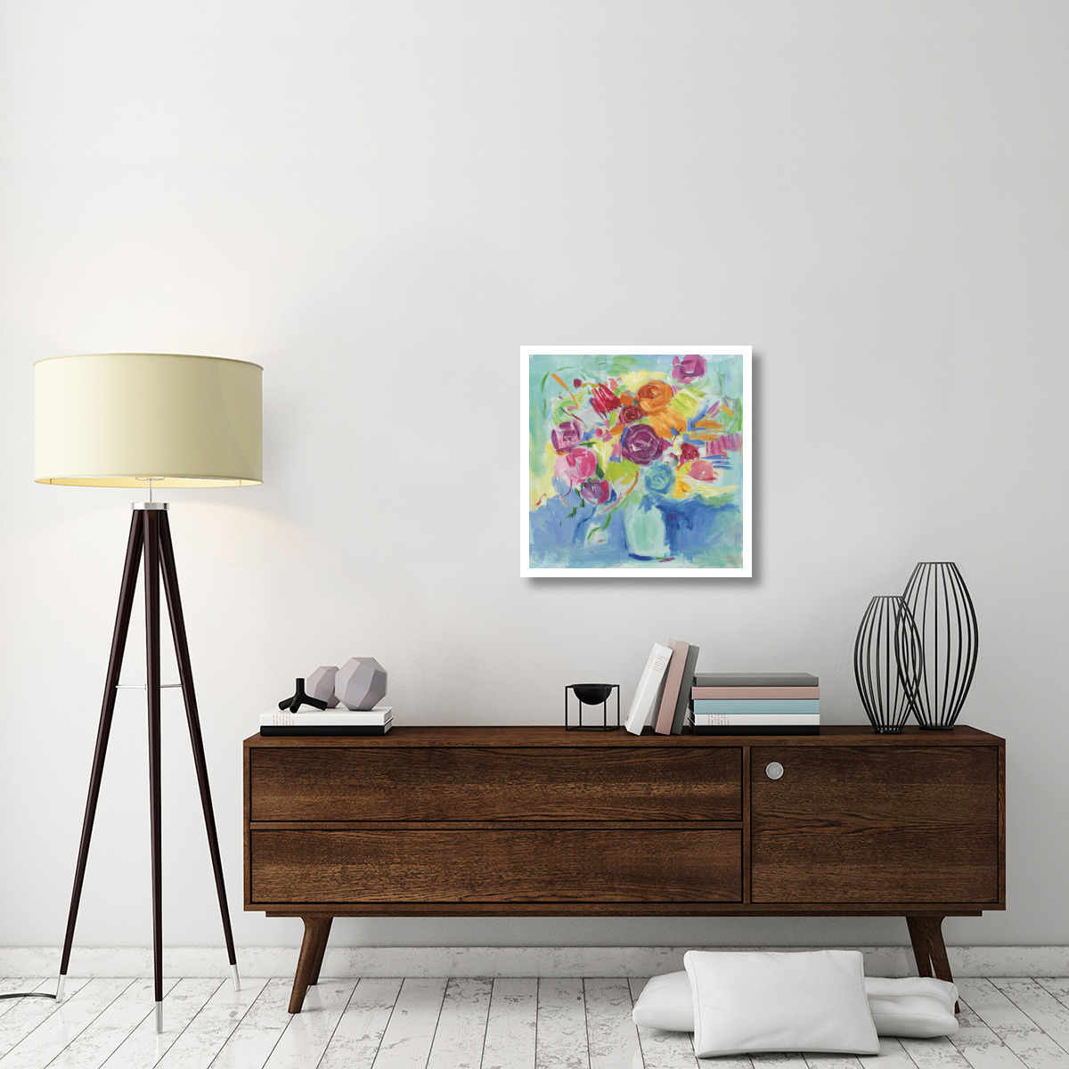 Matisse Florals -Paper Art-26&quotx26"