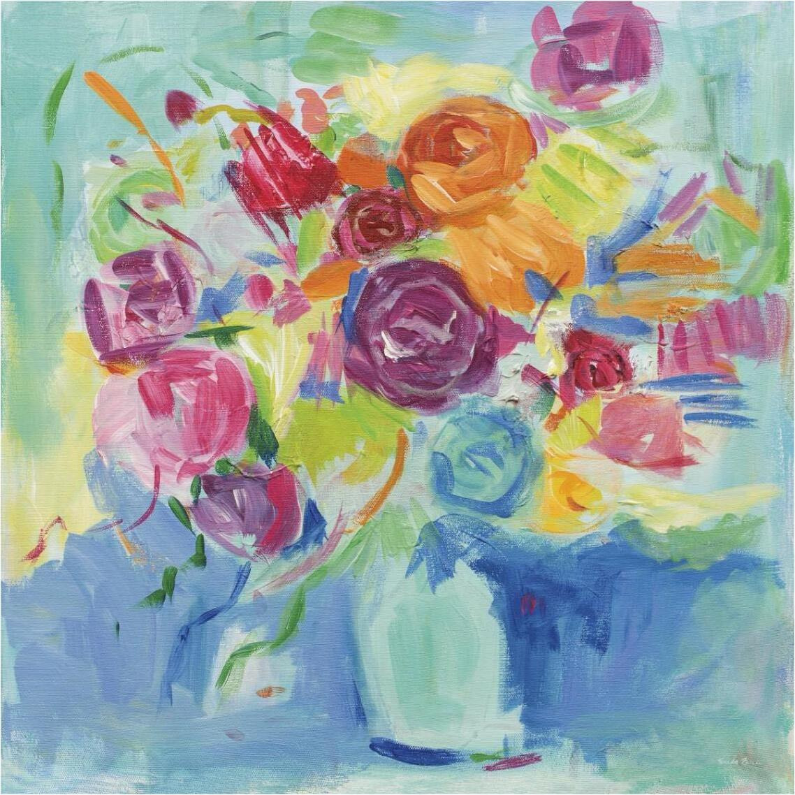 Matisse Florals -Paper Art-38&quotx38"