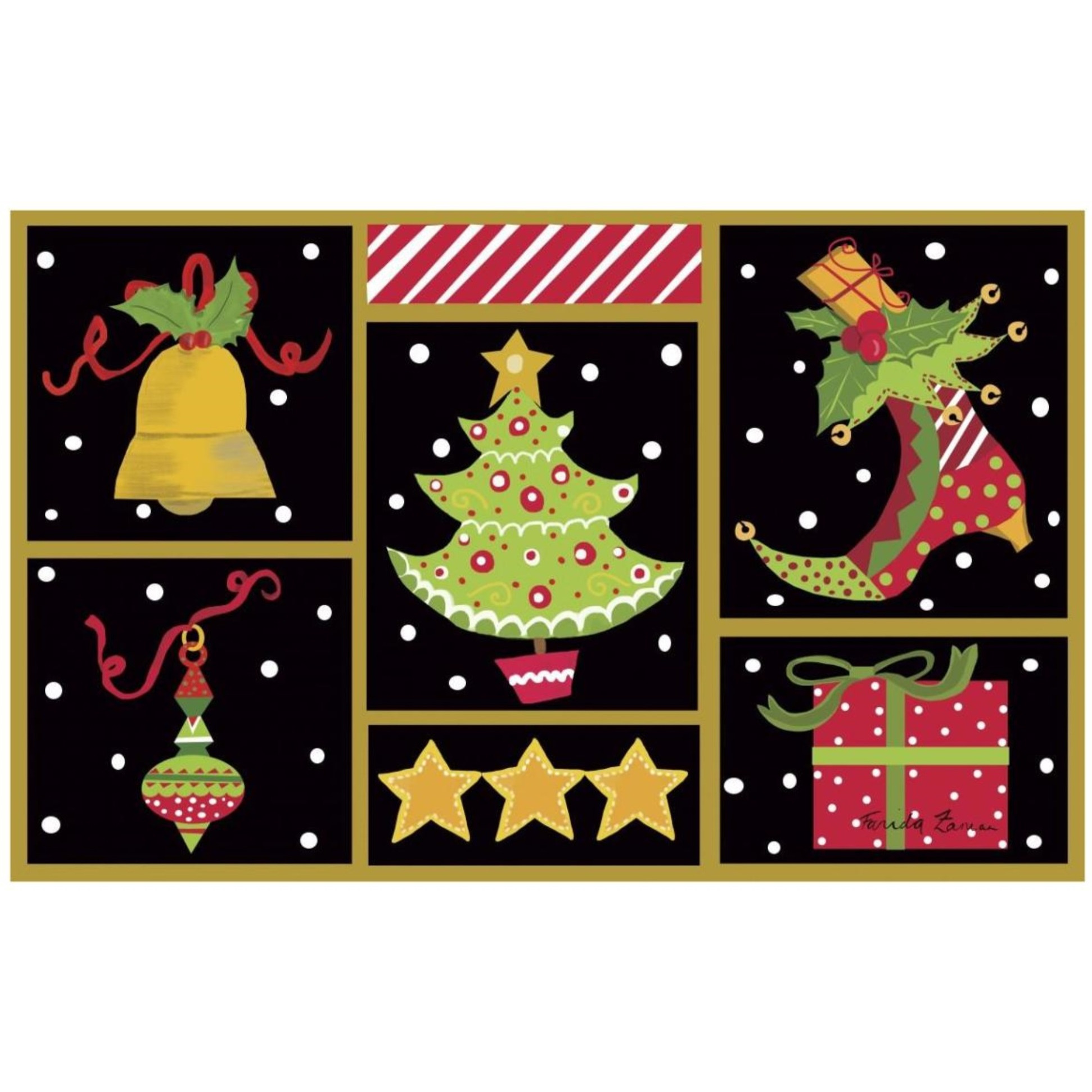 The Night Before Christmas I -Paper Art-46&quotx29.72"