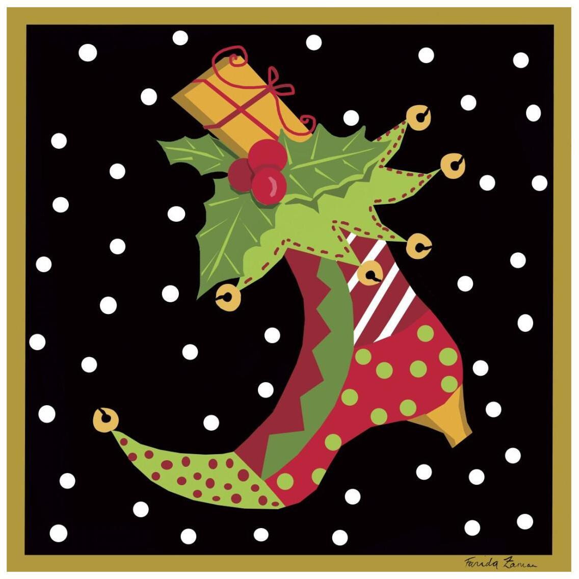 The Night Before Chrsitmas III -Paper Art-26&quotx26"