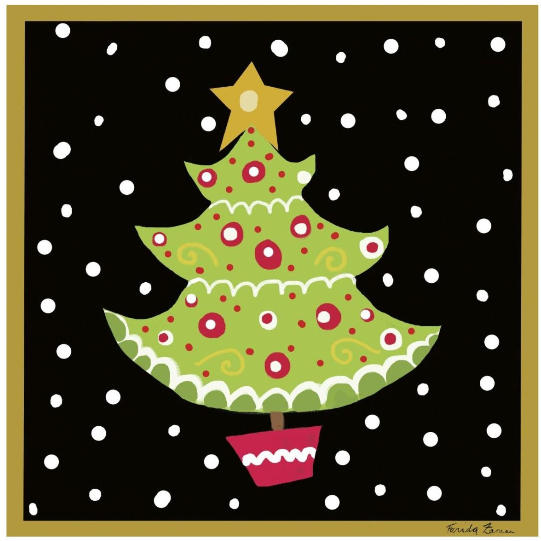 The Night Before Christmas IV -Paper Art-26&quotx26"
