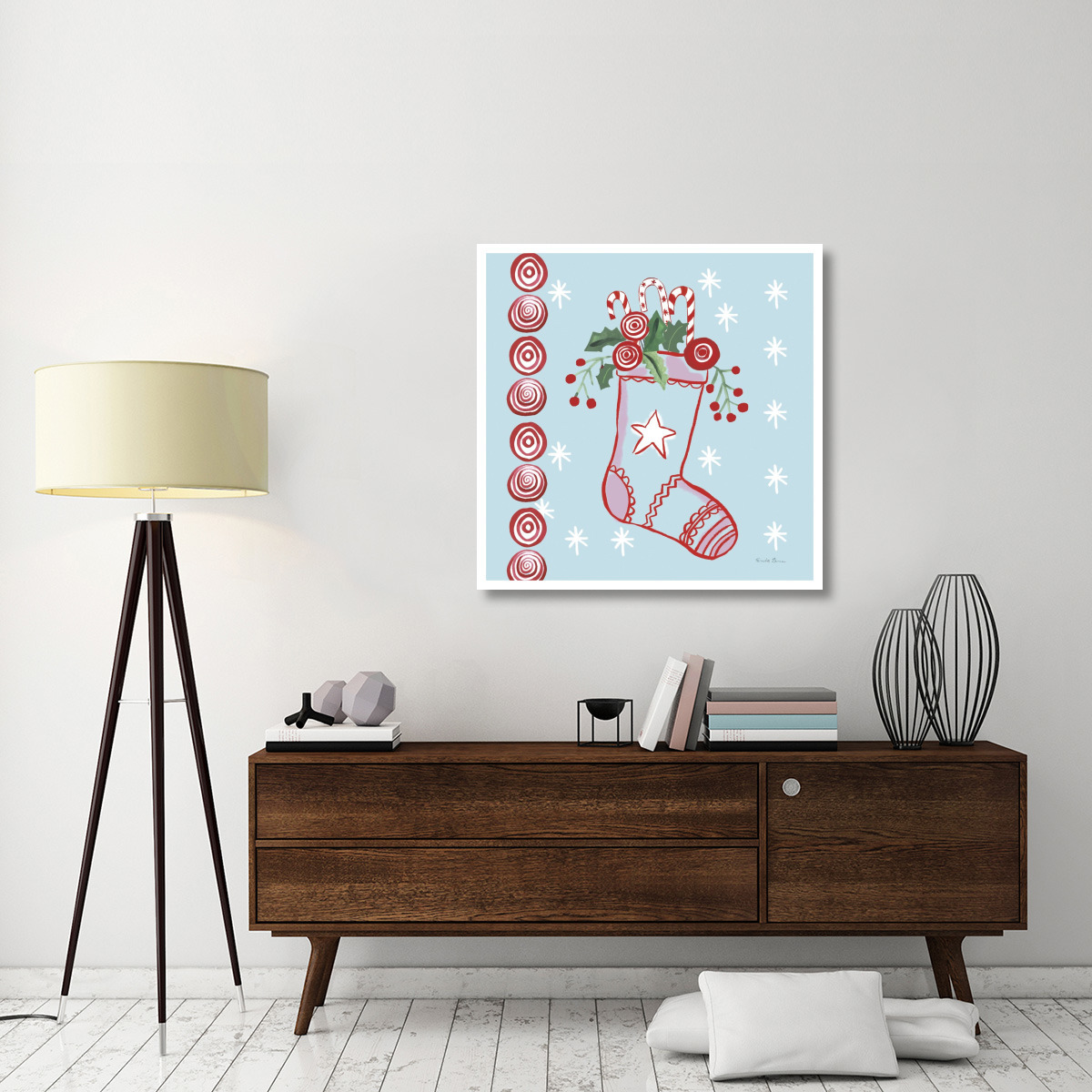 Holiday Treats I -Paper Art-38&quotx38"