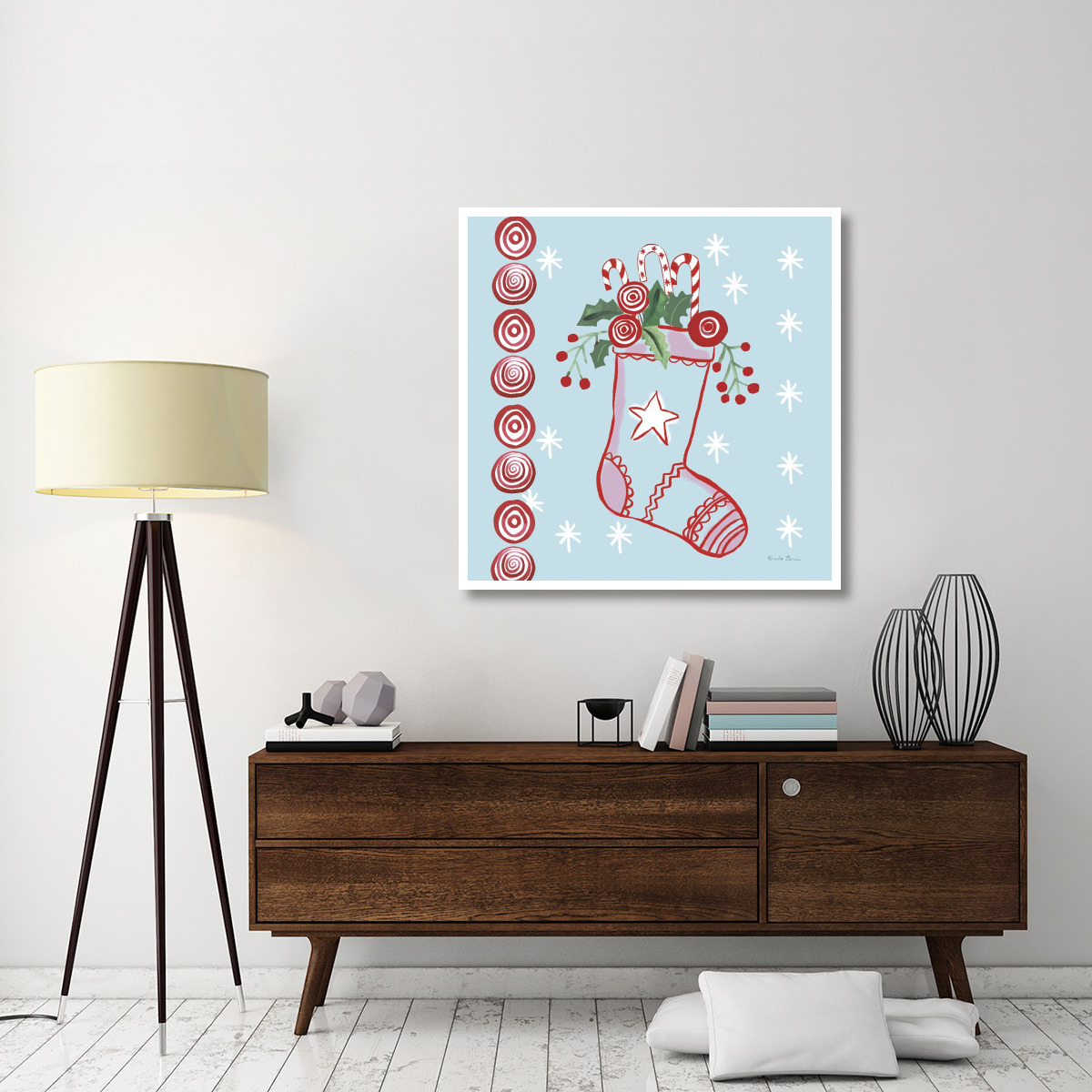 Holiday Treats I -Paper Art-42&quotx42"