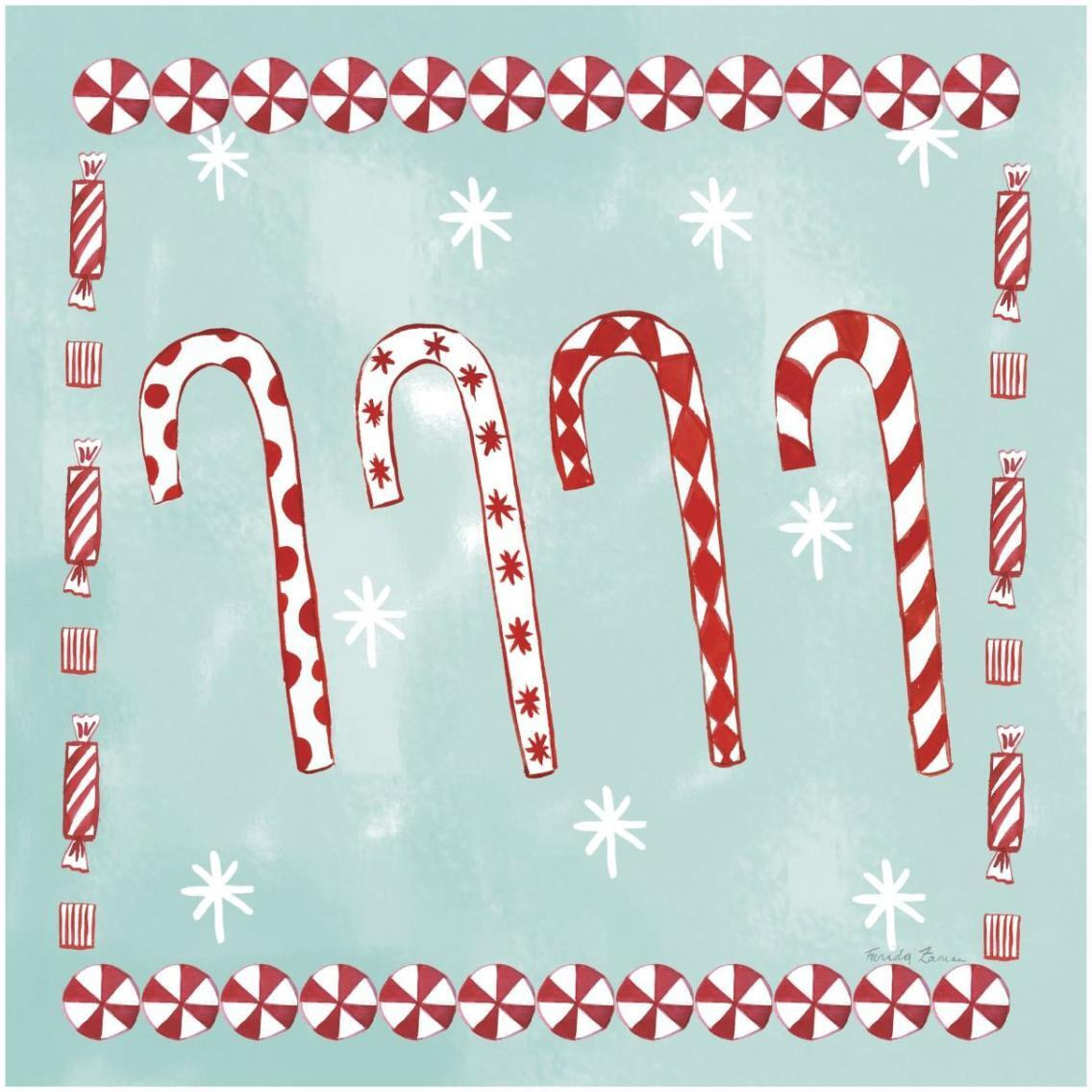 Holiday Treats III -Paper Art-32&quotx32"