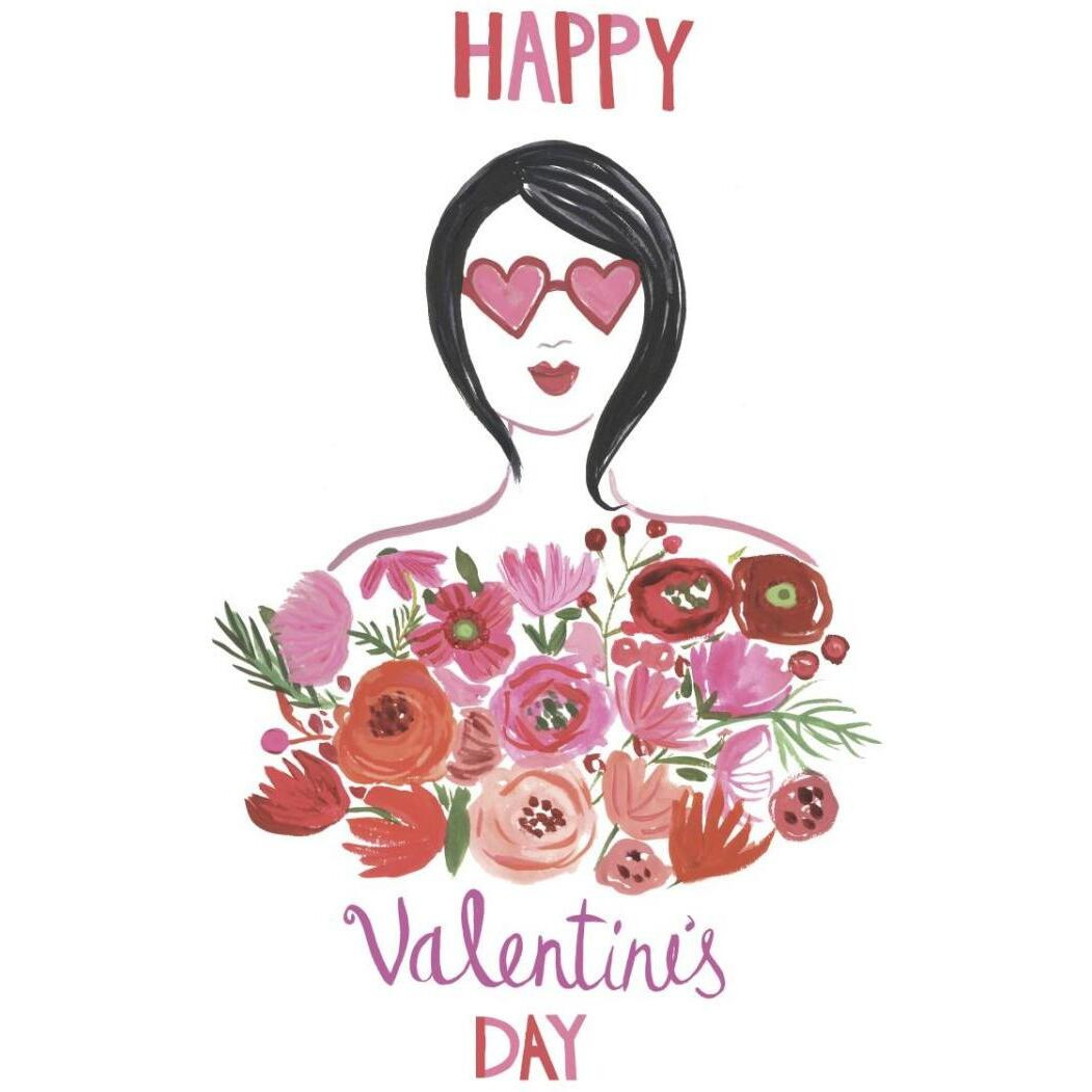 Valentine Chic I -Paper Art-28.4&quotx32"