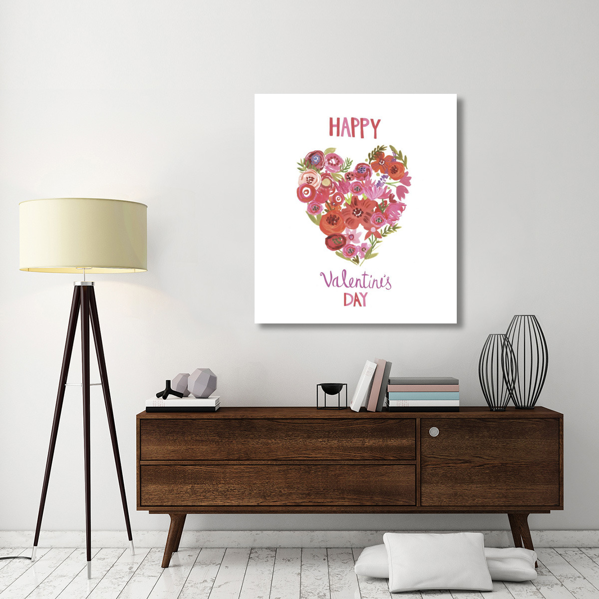 Valentine Chic II -Paper Art-40.72&quotx46"