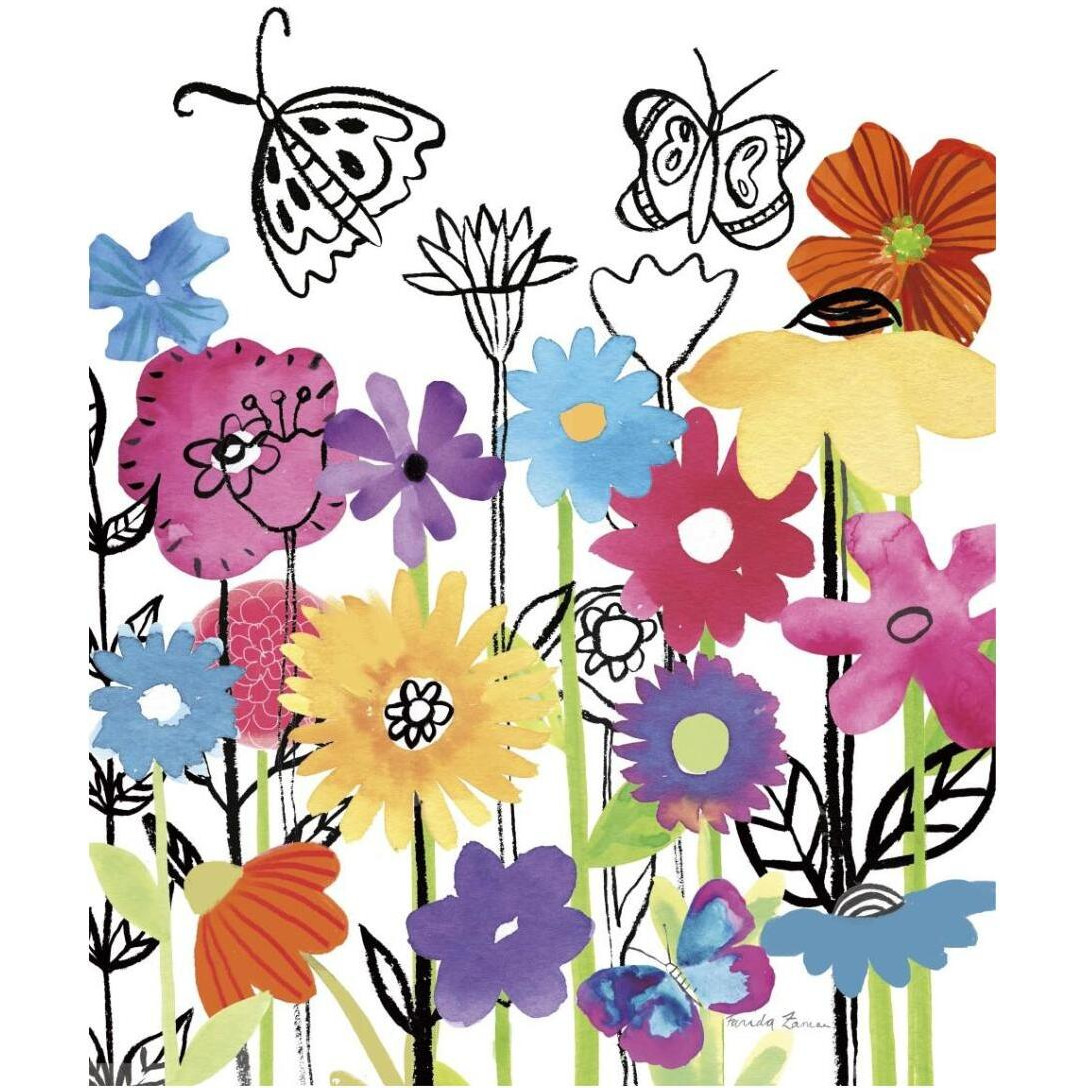 Floral Magic II -Paper Art-30&quotx37"