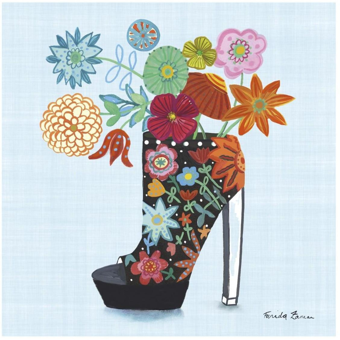 Love Shoes II -Paper Art-26&quotx26"