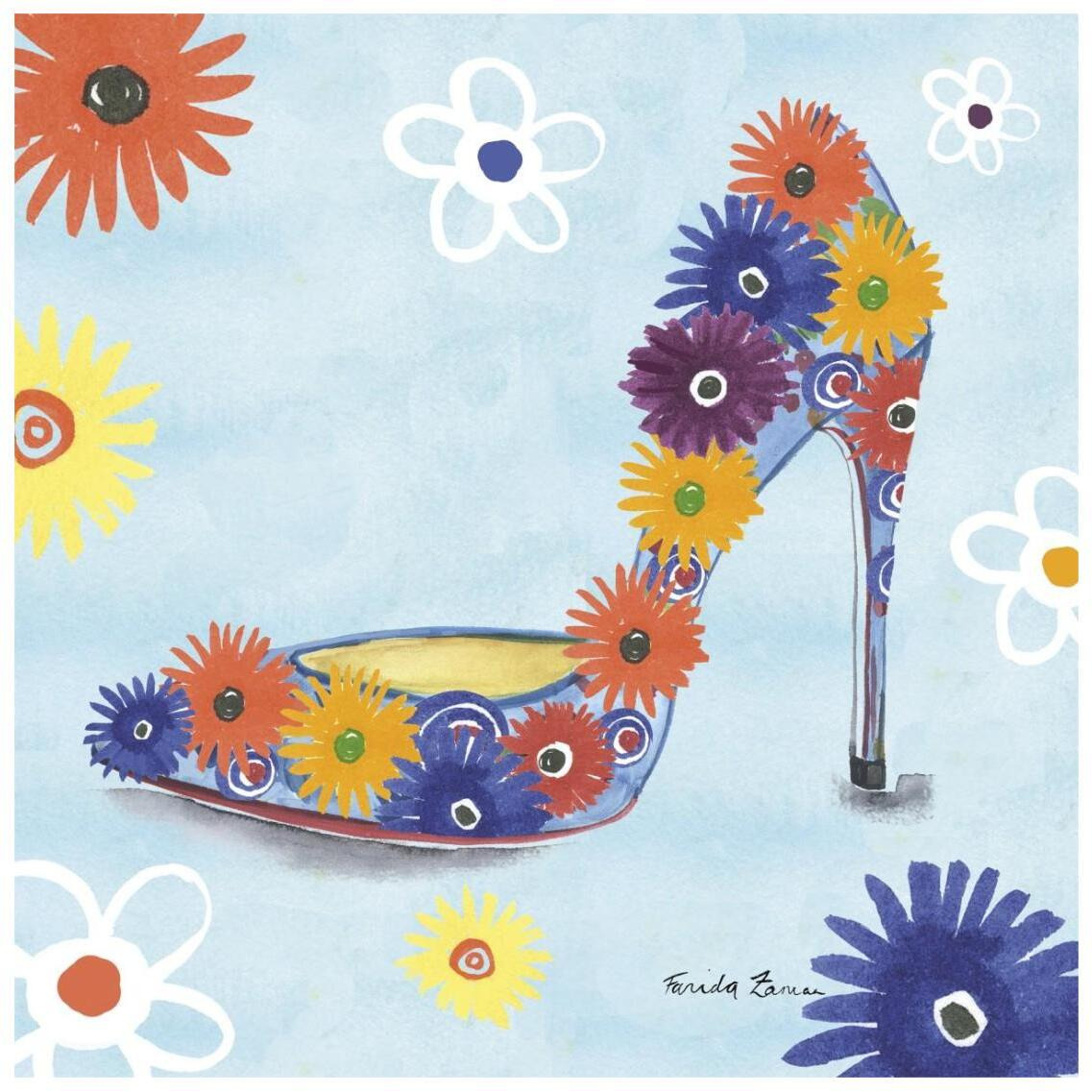 Love Shoes V -Paper Art-26&quotx26"