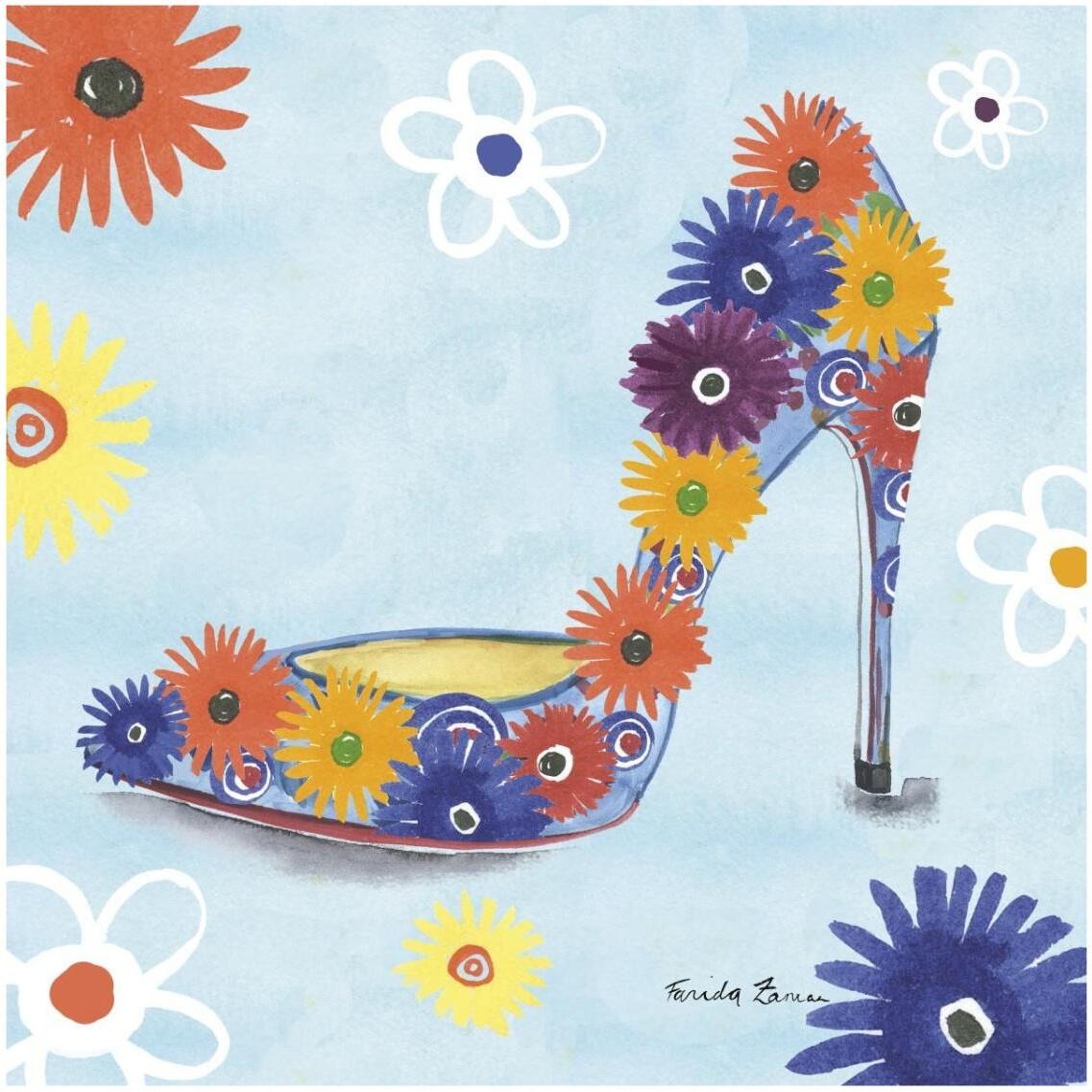 Love Shoes V -Paper Art-32&quotx32"