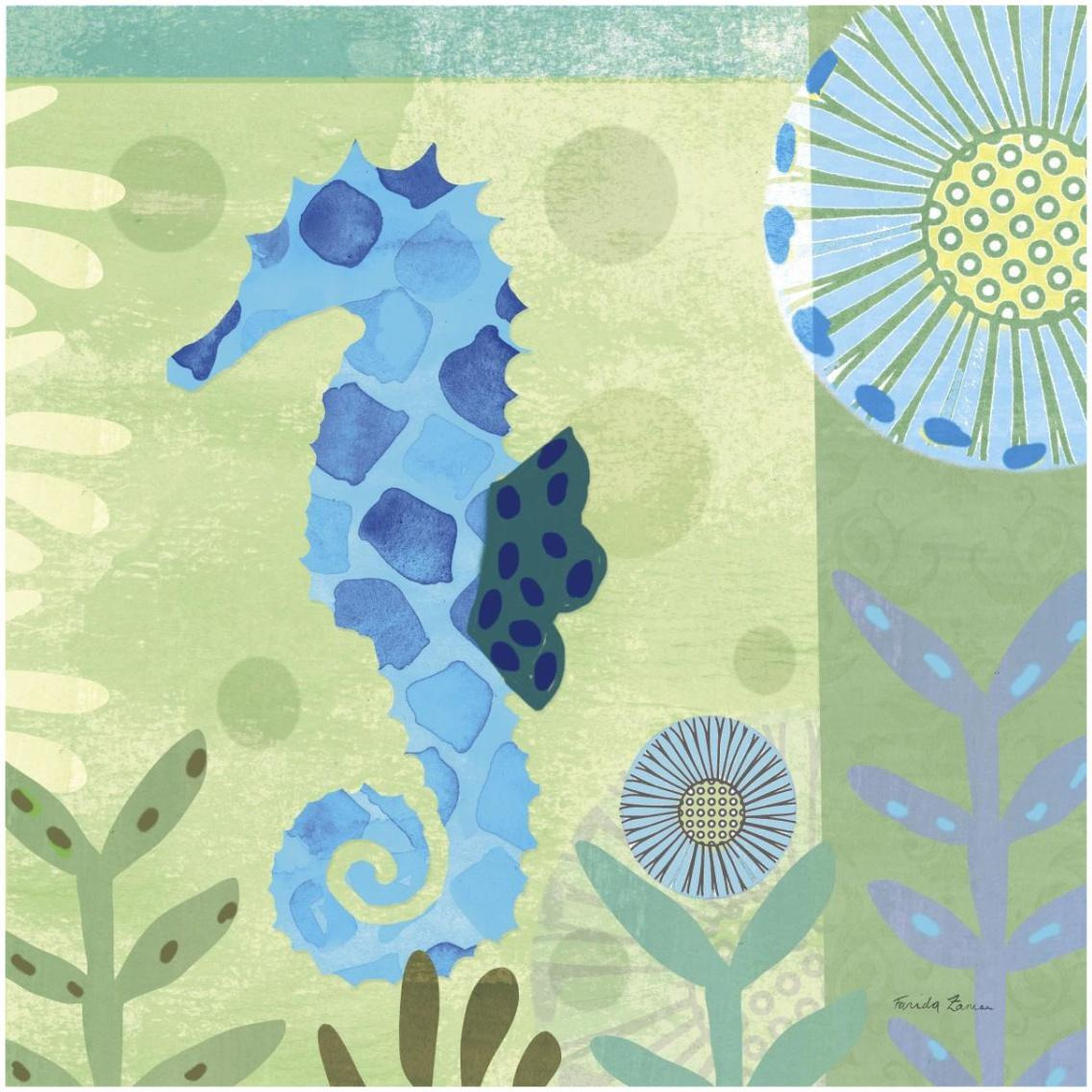 Underwater World III -Paper Art-32&quotx32"