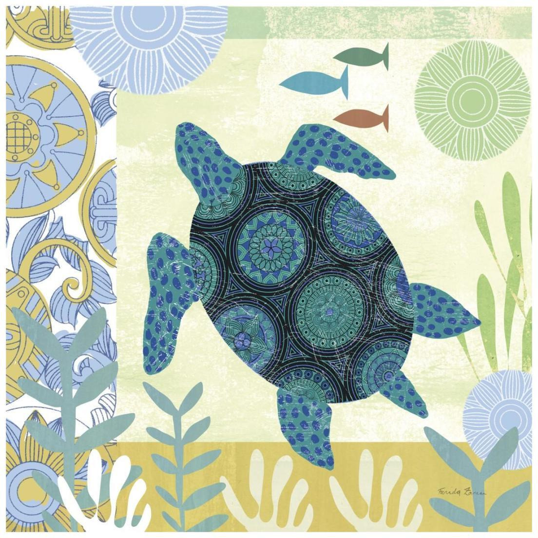 Underwater World IV -Paper Art-20&quotx20"