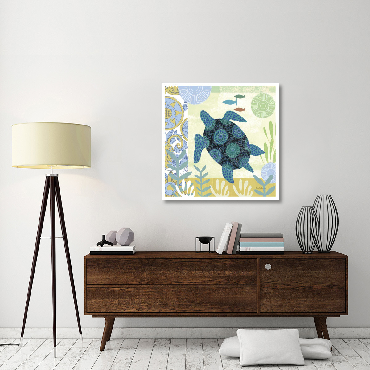 Underwater World IV -Paper Art-38&quotx38"