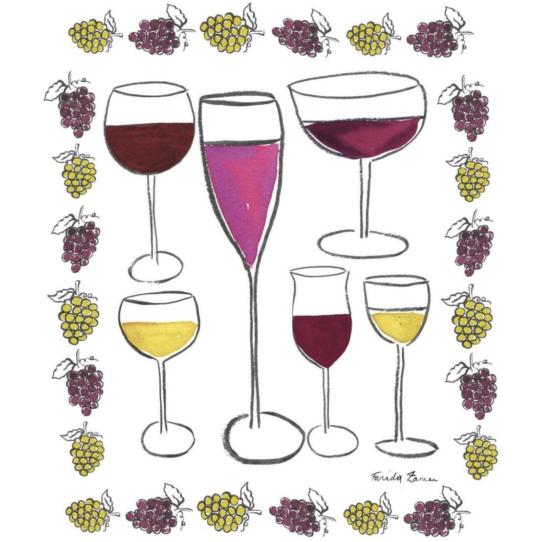 Wine Time II -Paper Art-38.52&quotx46"