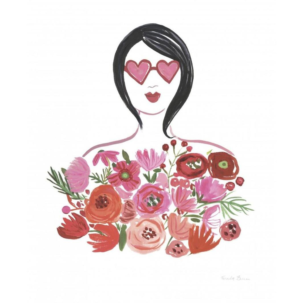 Valentine Chic I no Words -Paper Art-22&quotx26"