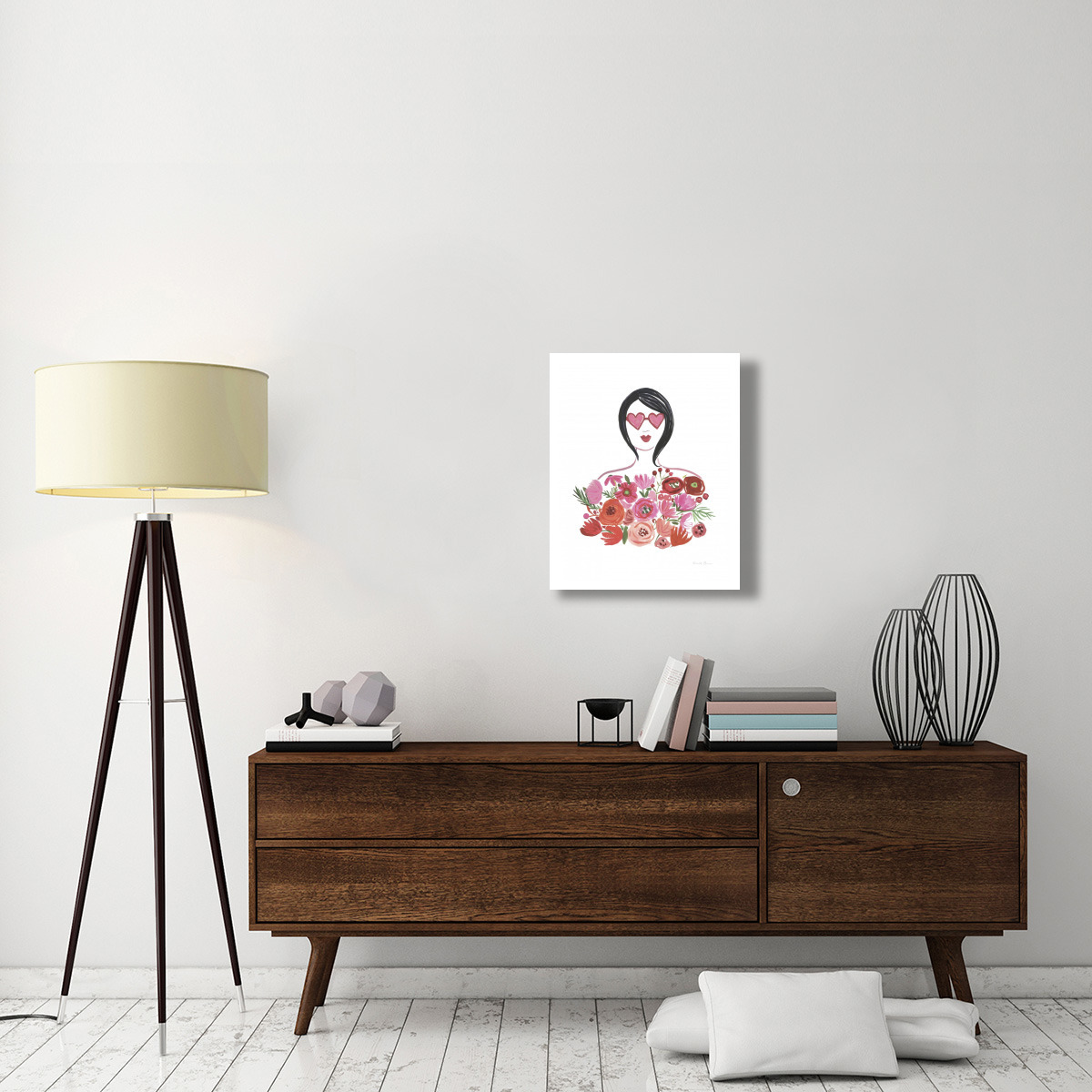 Valentine Chic I no Words -Paper Art-22&quotx26"