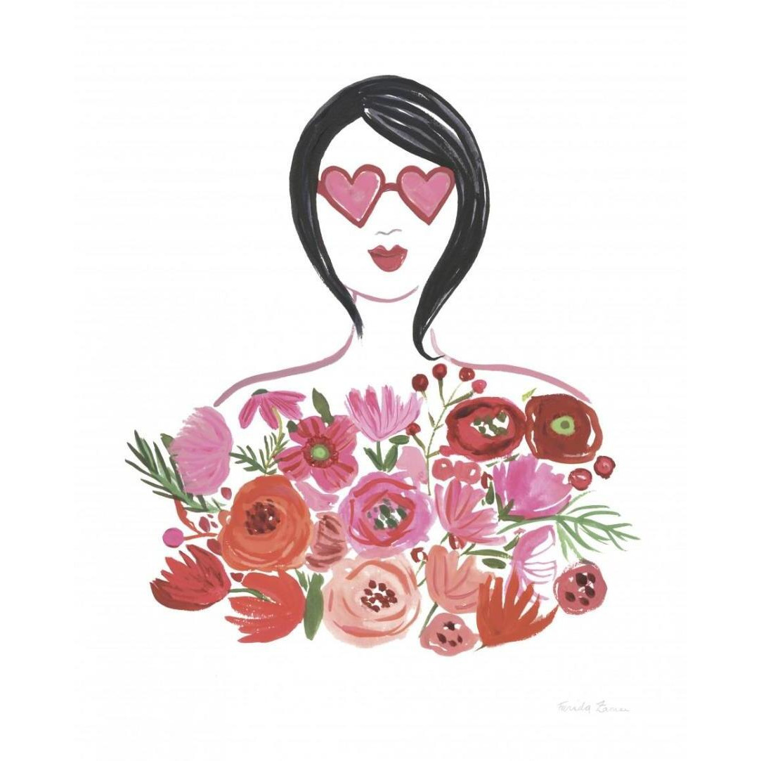 Valentine Chic I no Words -Paper Art-24&quotx30"