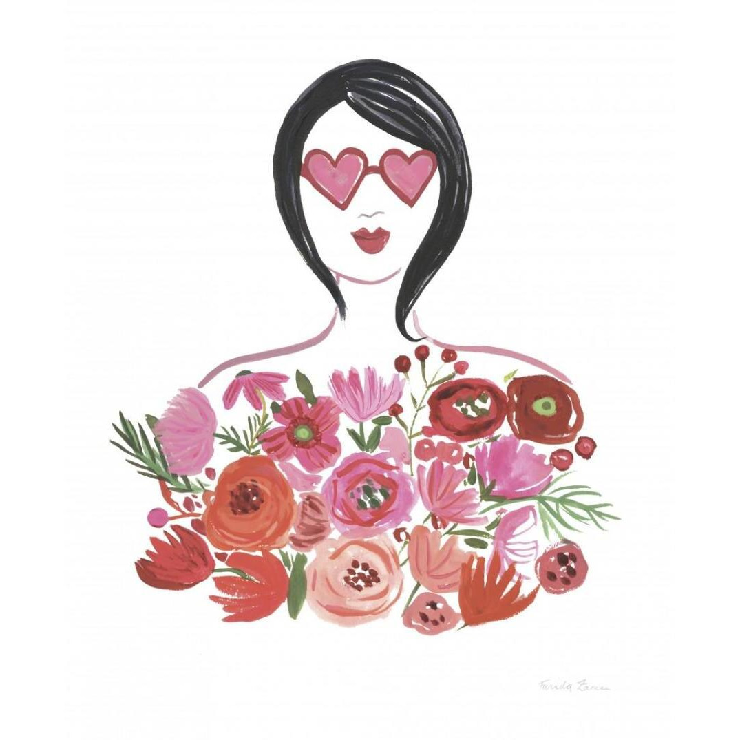 Valentine Chic I no Words -Paper Art-30&quotx37"