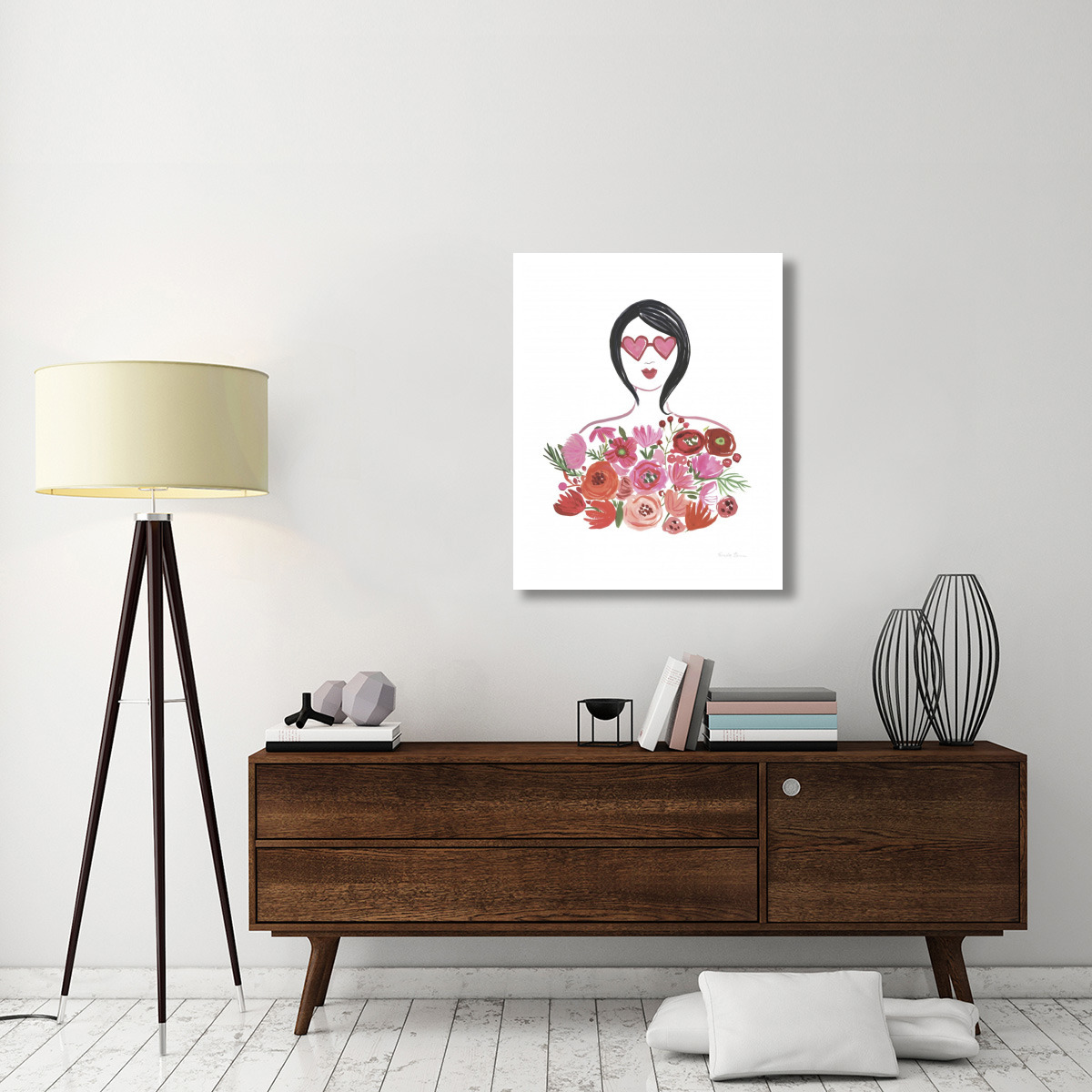 Valentine Chic I no Words -Paper Art-30&quotx37"