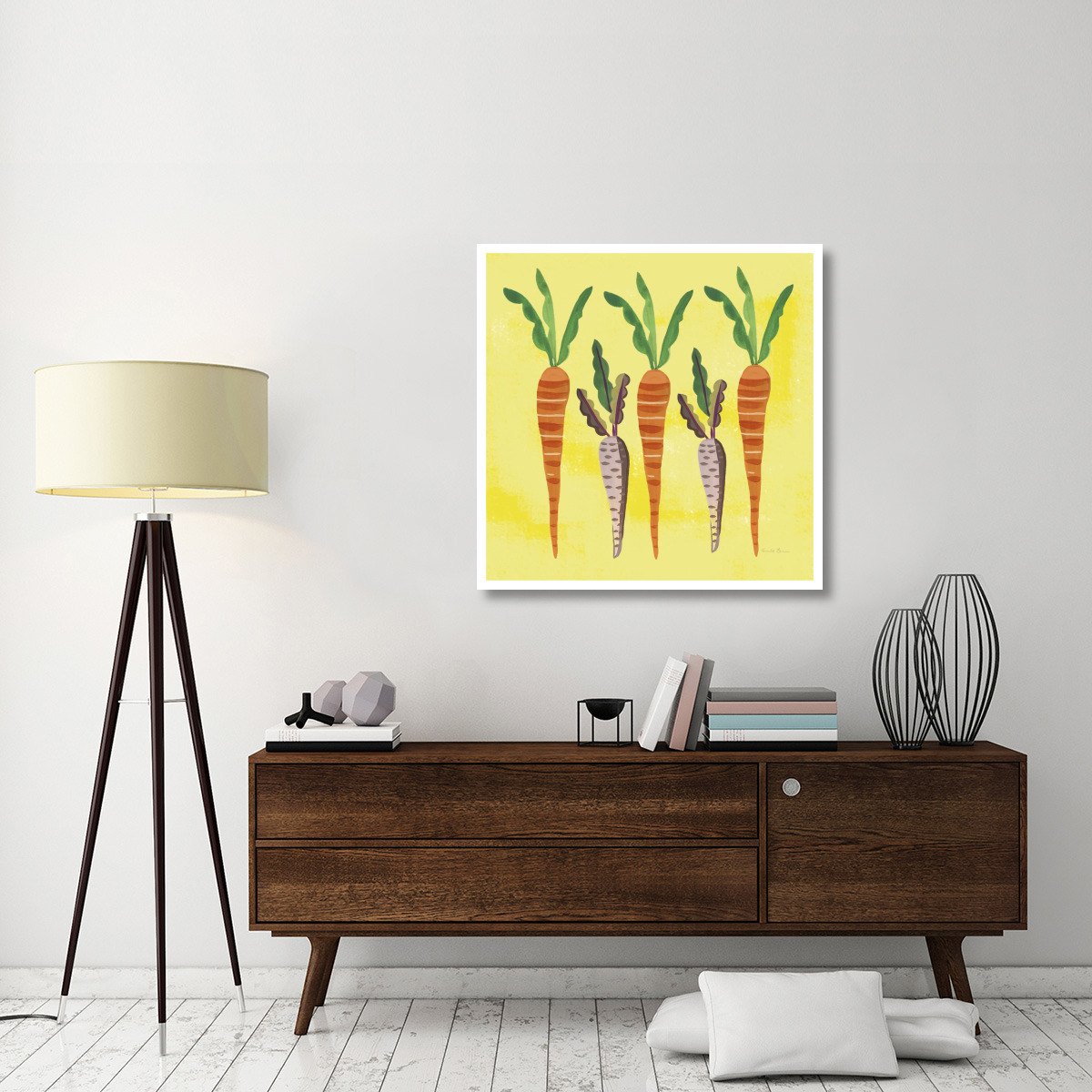 Veggie Time V v2 -Paper Art-38&quotx38"