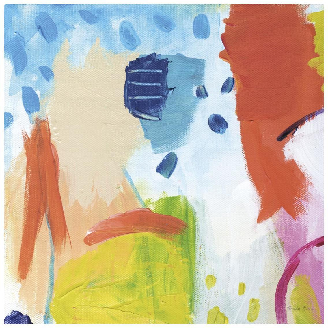 Cheerful I -Paper Art-26&quotx26"
