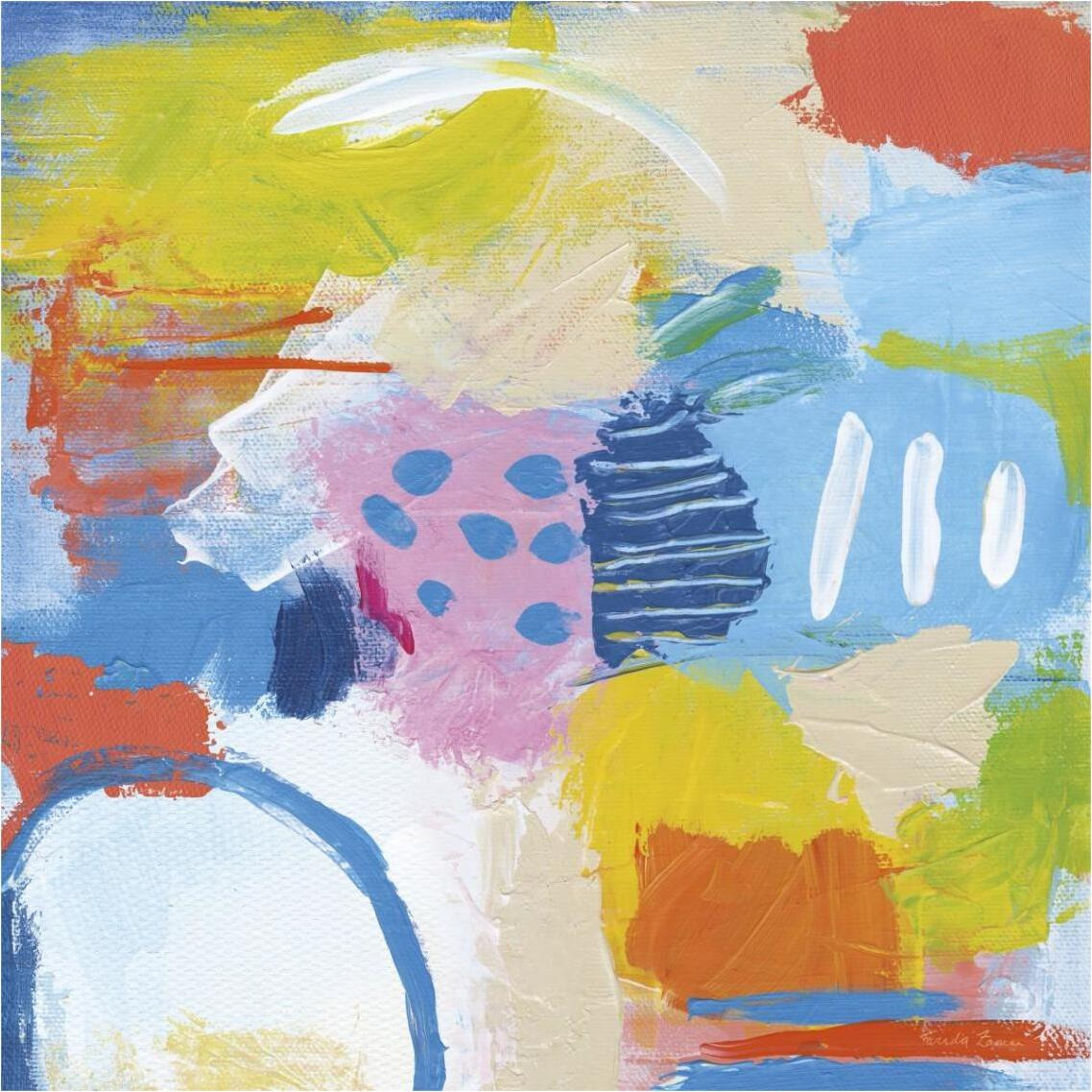 Cheerful II -Paper Art-38&quotx38"