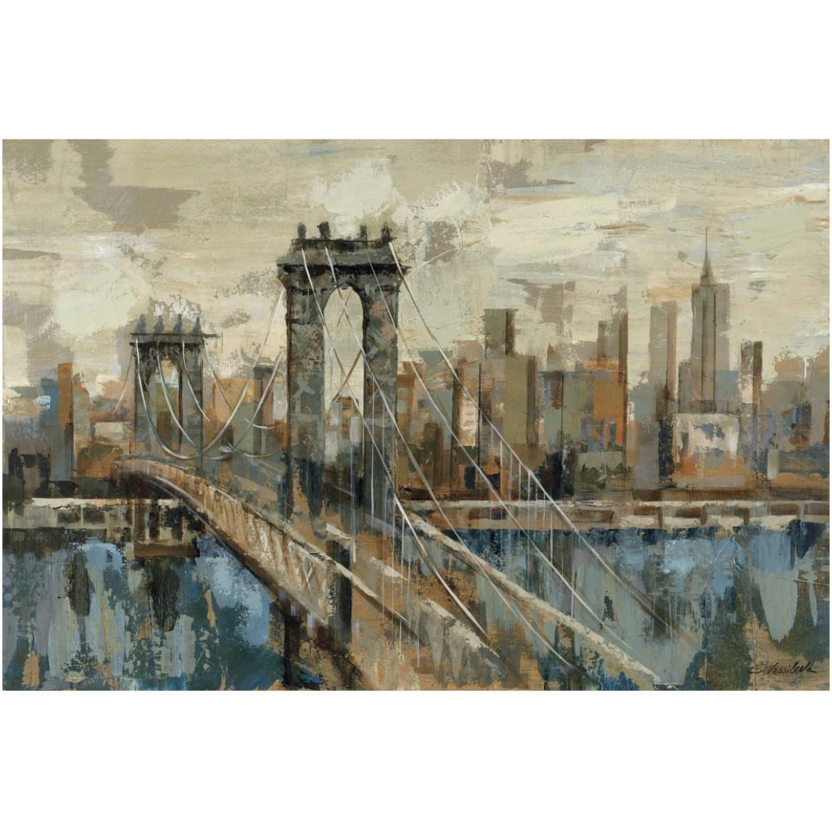 New York View -Paper Art-62&quotx42"