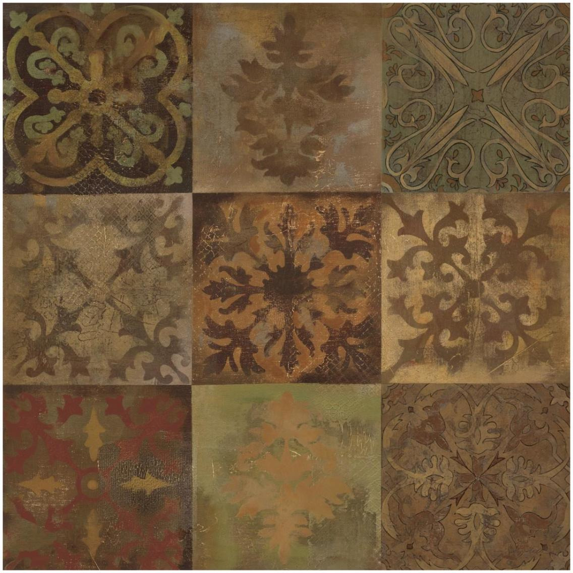 Barcelona Tiles II Wag -Paper Art-32&quotx32"