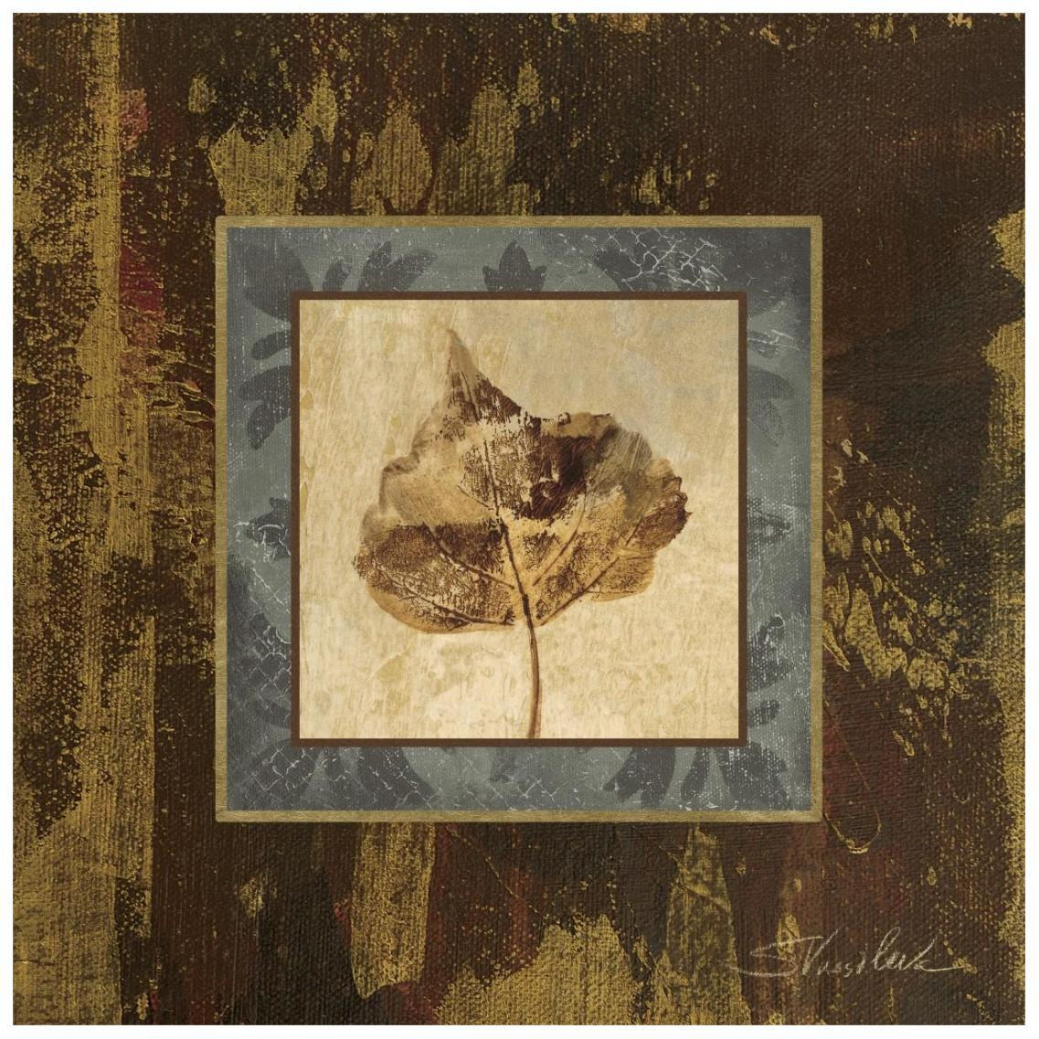 Autumn Leaf Square II -Paper Art-26&quotx26"