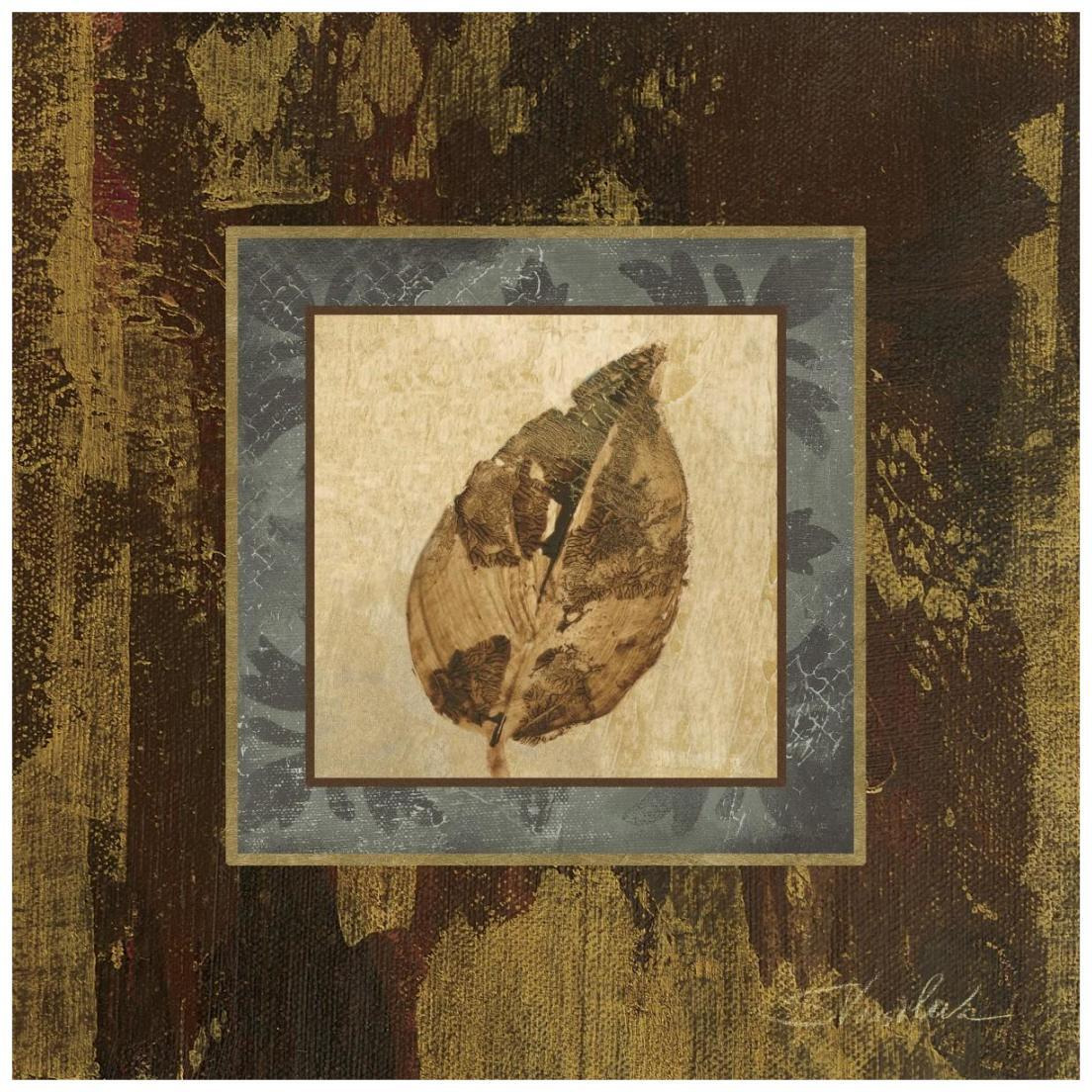 Autumn Leaf Square III -Paper Art-20&quotx20"