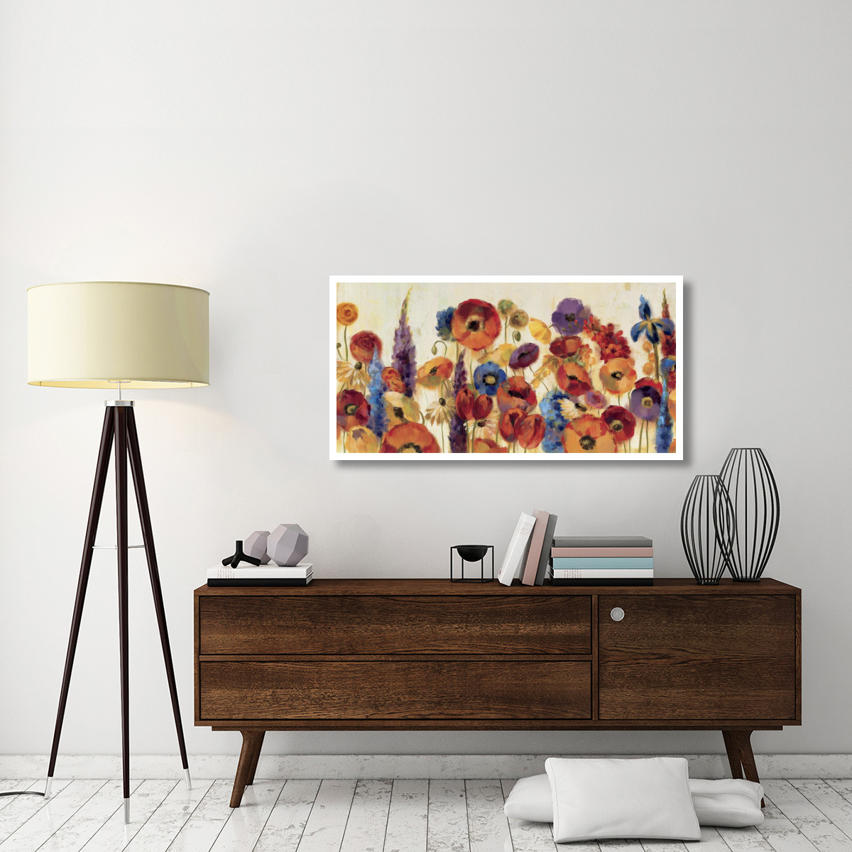 Joyful Garden -Paper Art-50&quotx26"